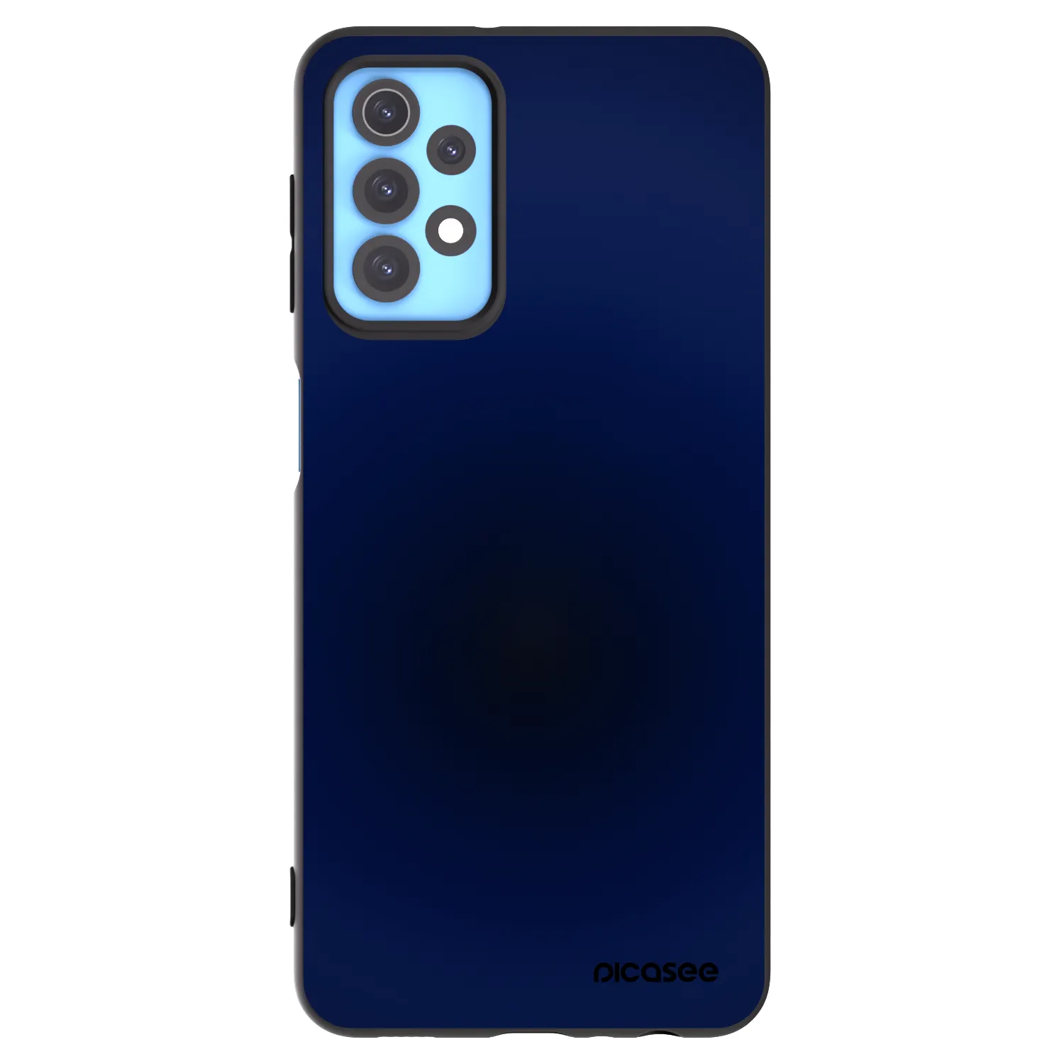 Picasee Samsung Galaxy A32 4G SM-A325F Hülle - Schwarzes Silikon - Deep Ocean