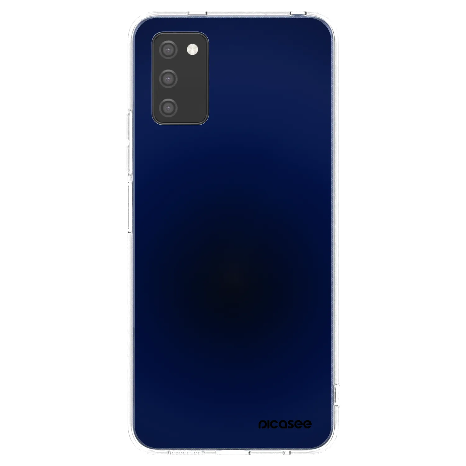 Picasee Samsung Galaxy A02s A025G Hülle - Transparentes Silikon - Deep Ocean