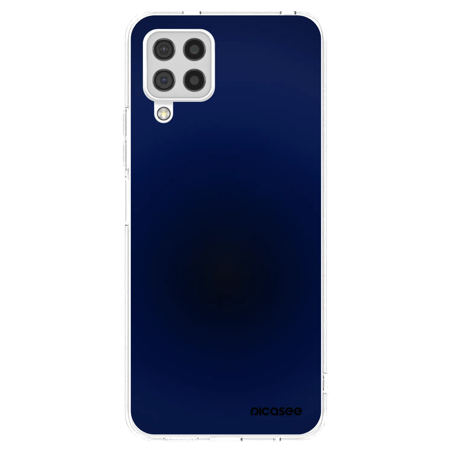 Picasee Samsung Galaxy A22 A225F 4G Hülle - Transparentes Silikon - Deep Ocean