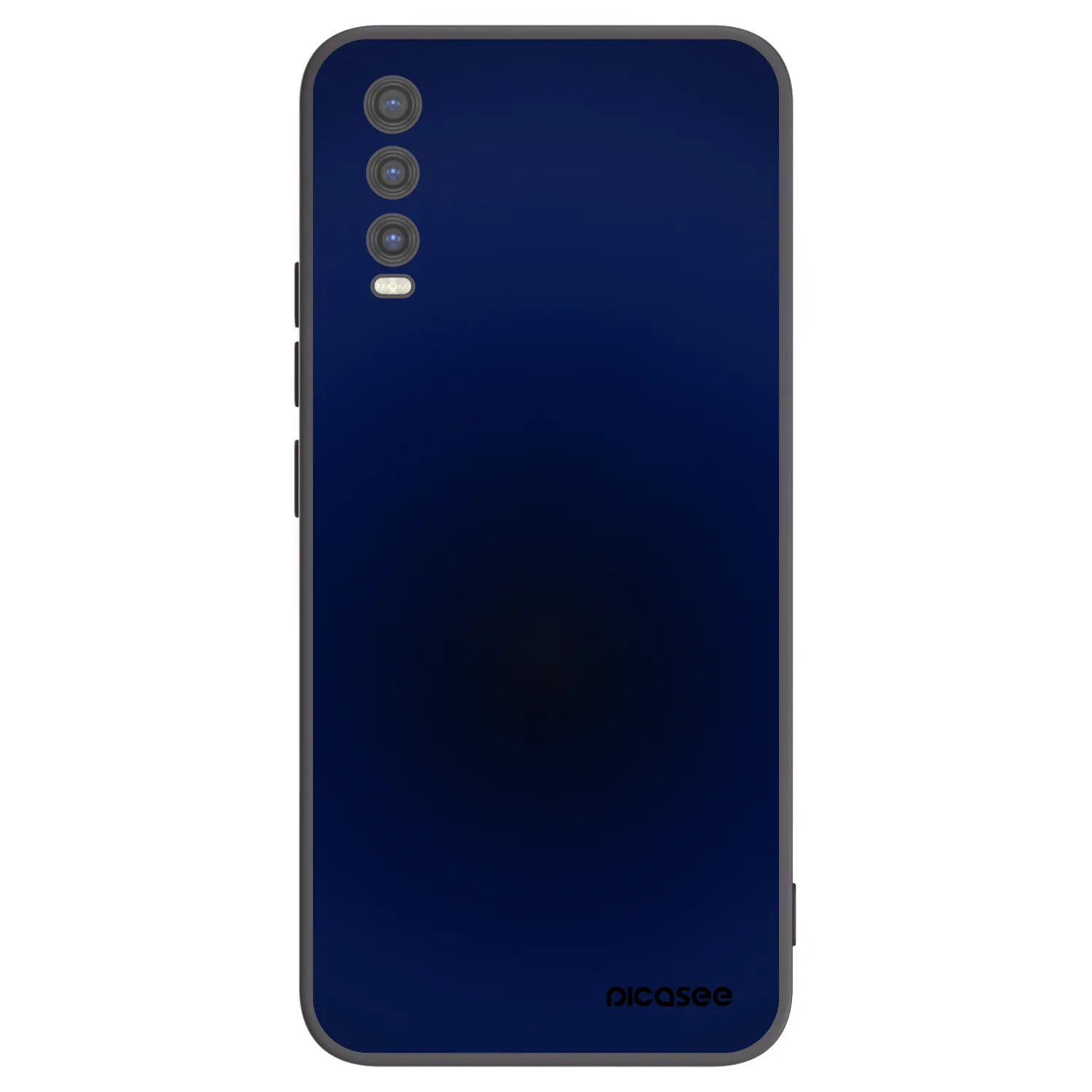 Picasee Vivo Y20s Hülle - Schwarzes Silikon - Deep Ocean