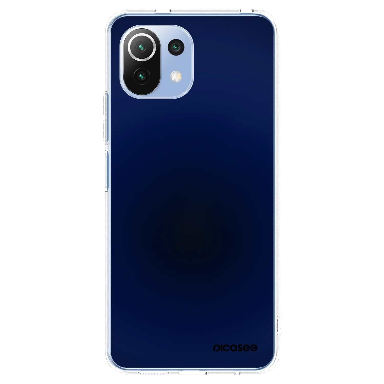 Picasee Xiaomi 11 Lite 5G NE Hülle - Transparentes Silikon - Deep Ocean