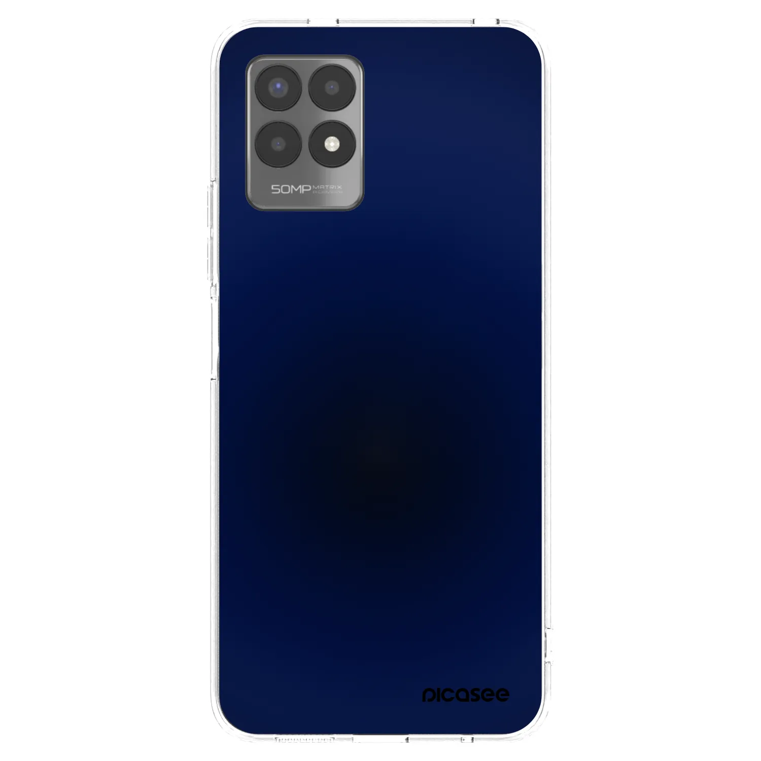 Picasee Realme 8i Hülle - Transparentes Silikon - Deep Ocean