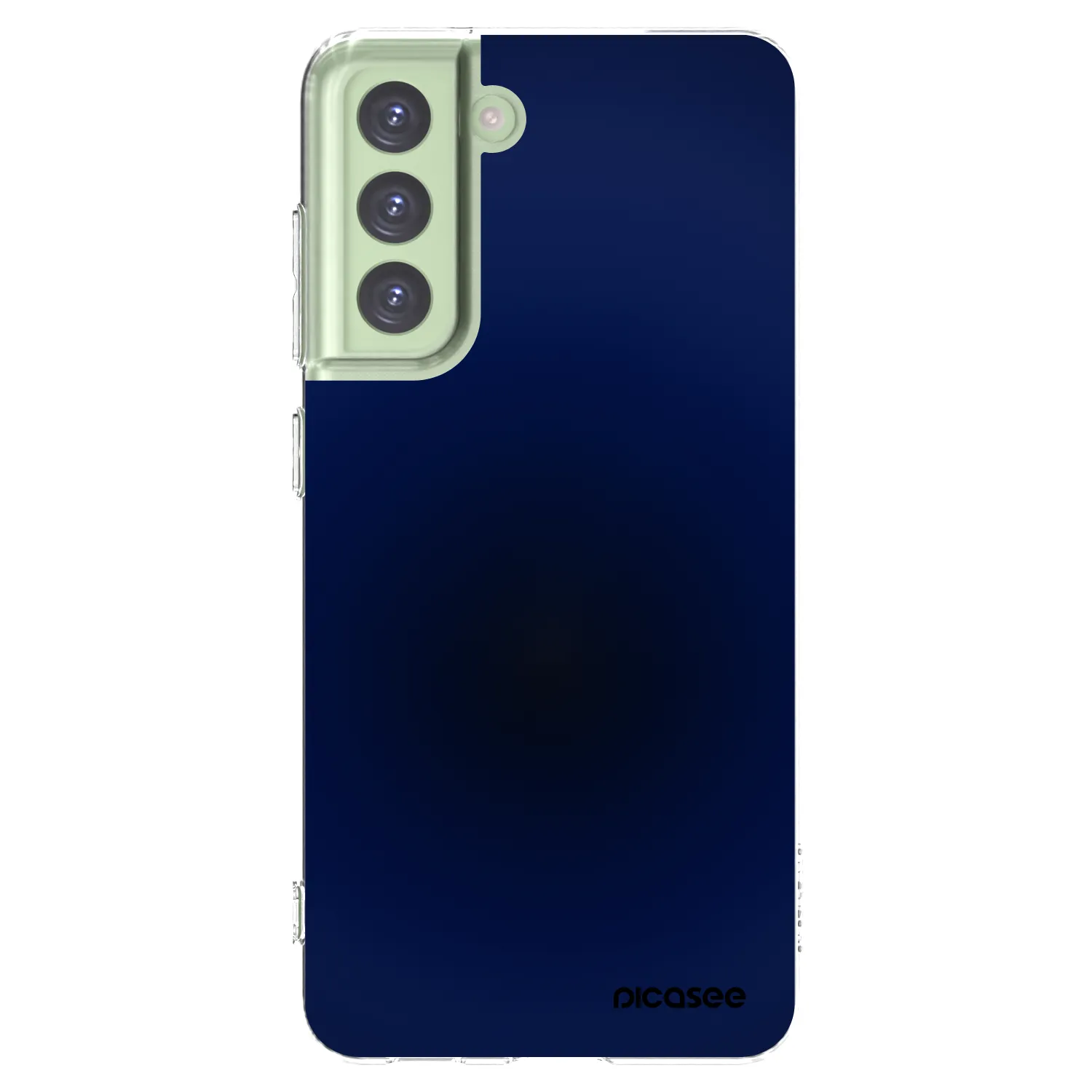 Picasee Samsung Galaxy S21 FE 5G Hülle - Transparentes Silikon - Deep Ocean