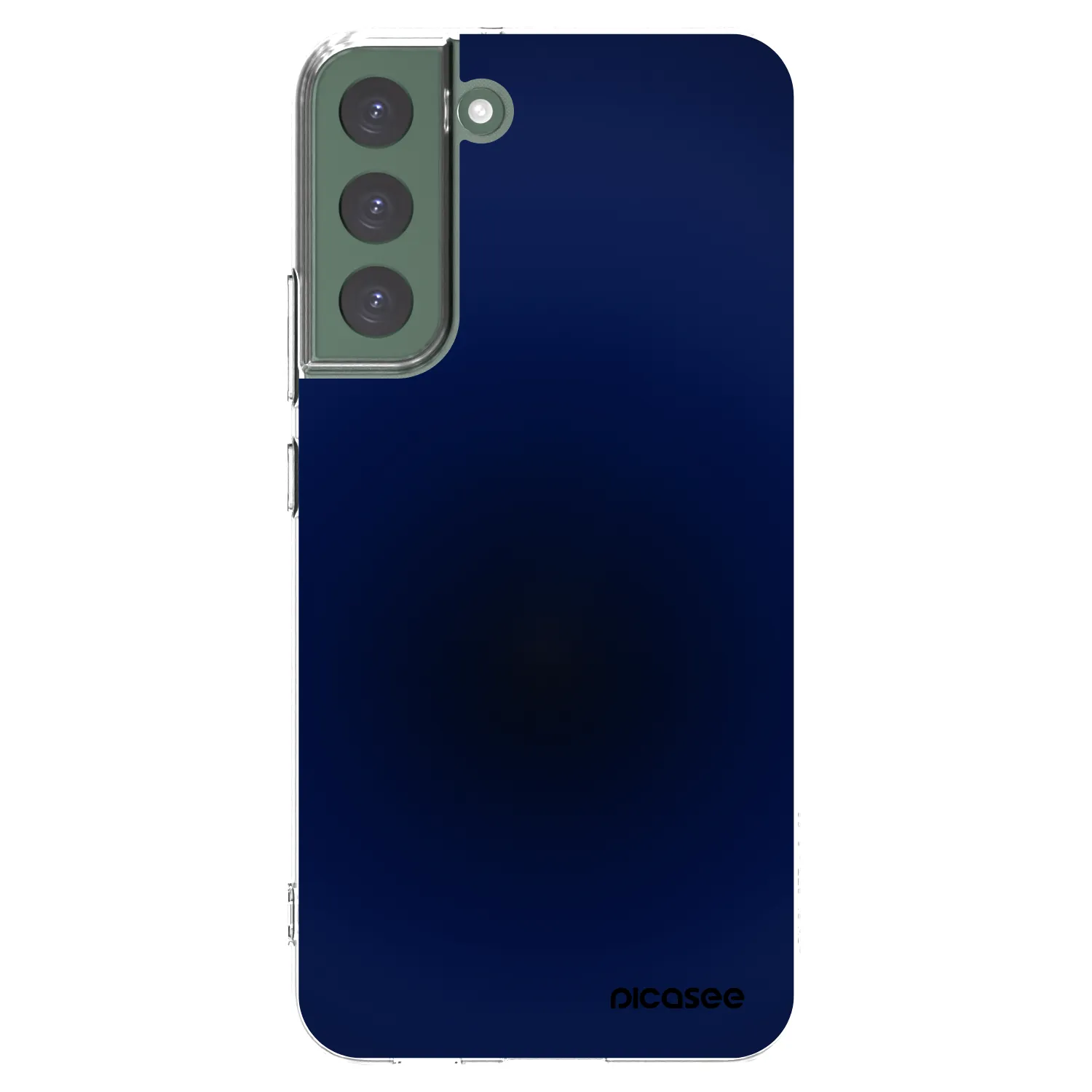 Picasee Samsung Galaxy S22+ 5G Hülle - Transparentes Silikon - Deep Ocean