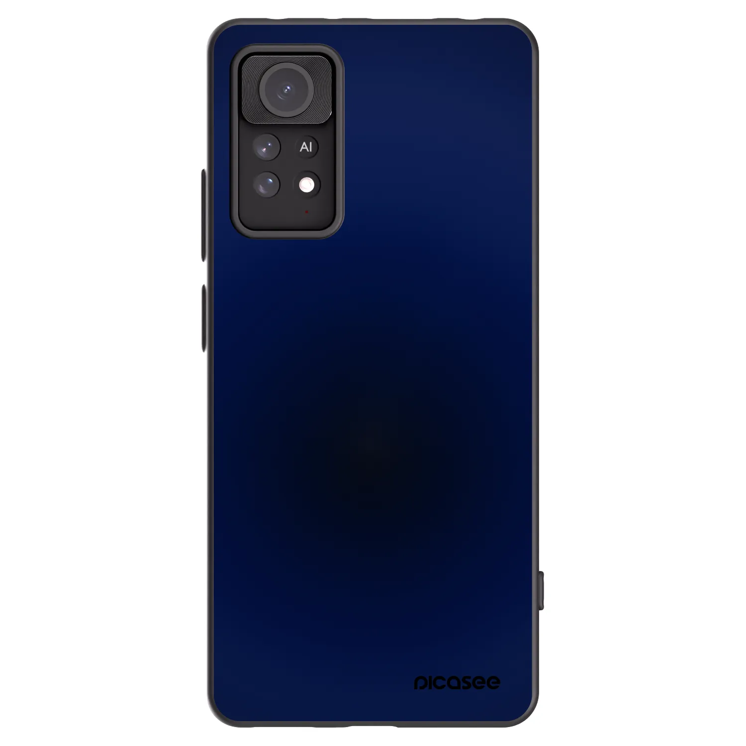 Picasee Xiaomi Redmi Note 11 Pro Hülle - Schwarzes Silikon - Deep Ocean