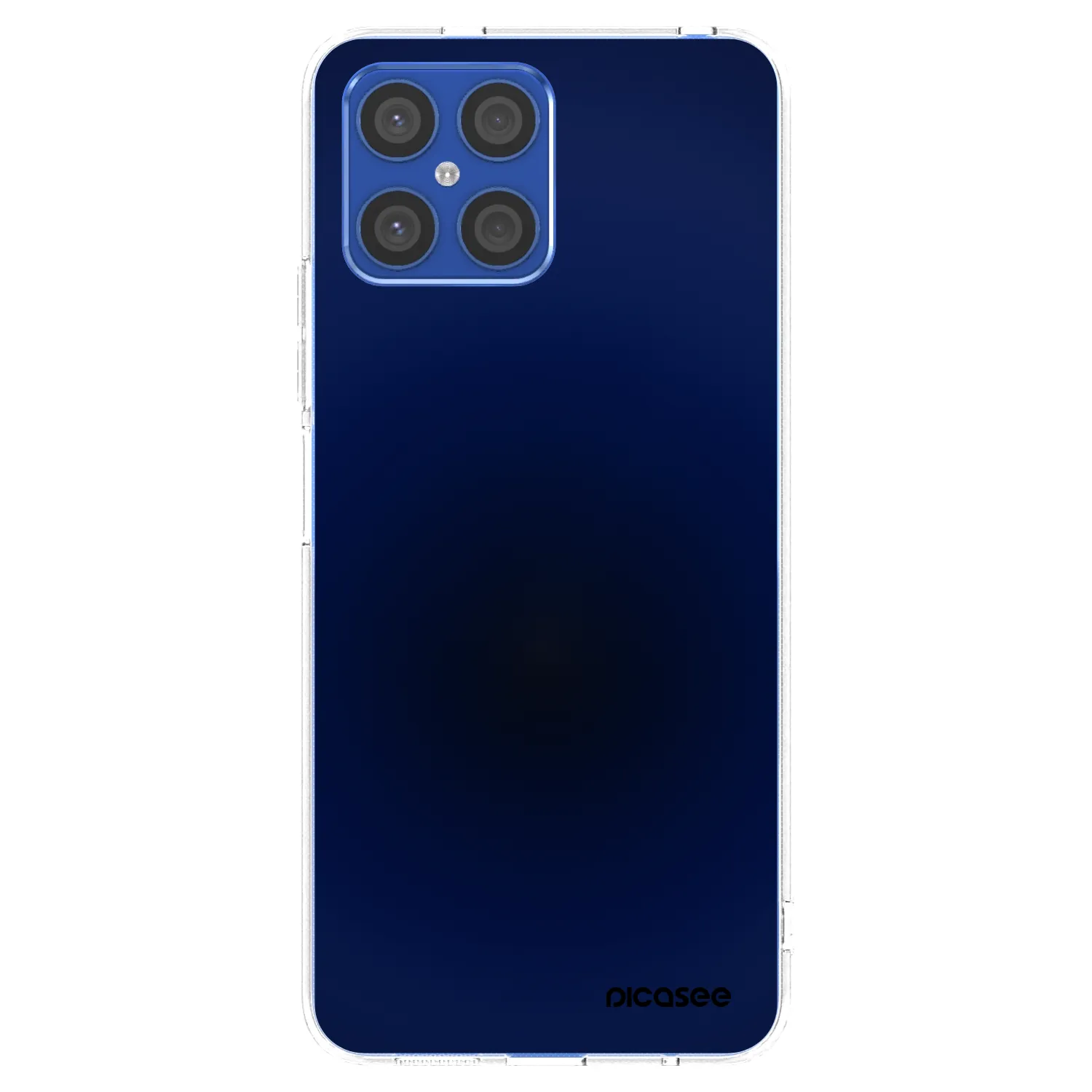 Picasee Honor X8 4G Hülle - Transparentes Silikon - Deep Ocean