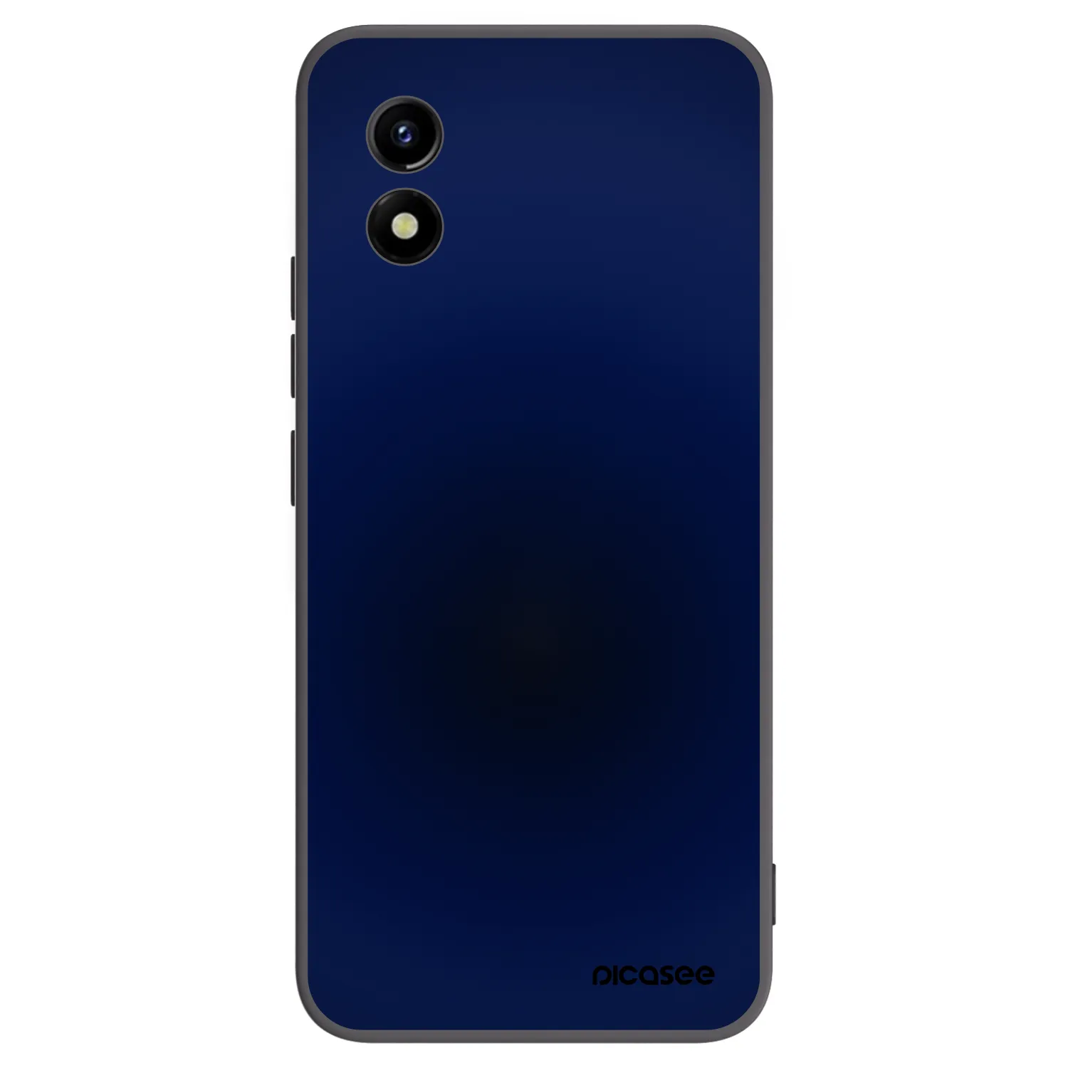 Picasee Vivo Y01 Hülle - Schwarzes Silikon - Deep Ocean