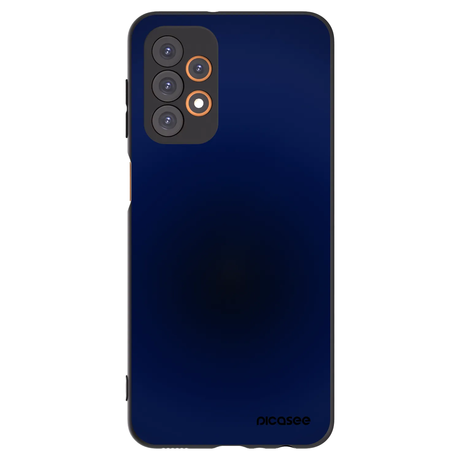 Picasee Samsung Galaxy A23 A235F 4G Hülle - Schwarzes Silikon - Deep Ocean
