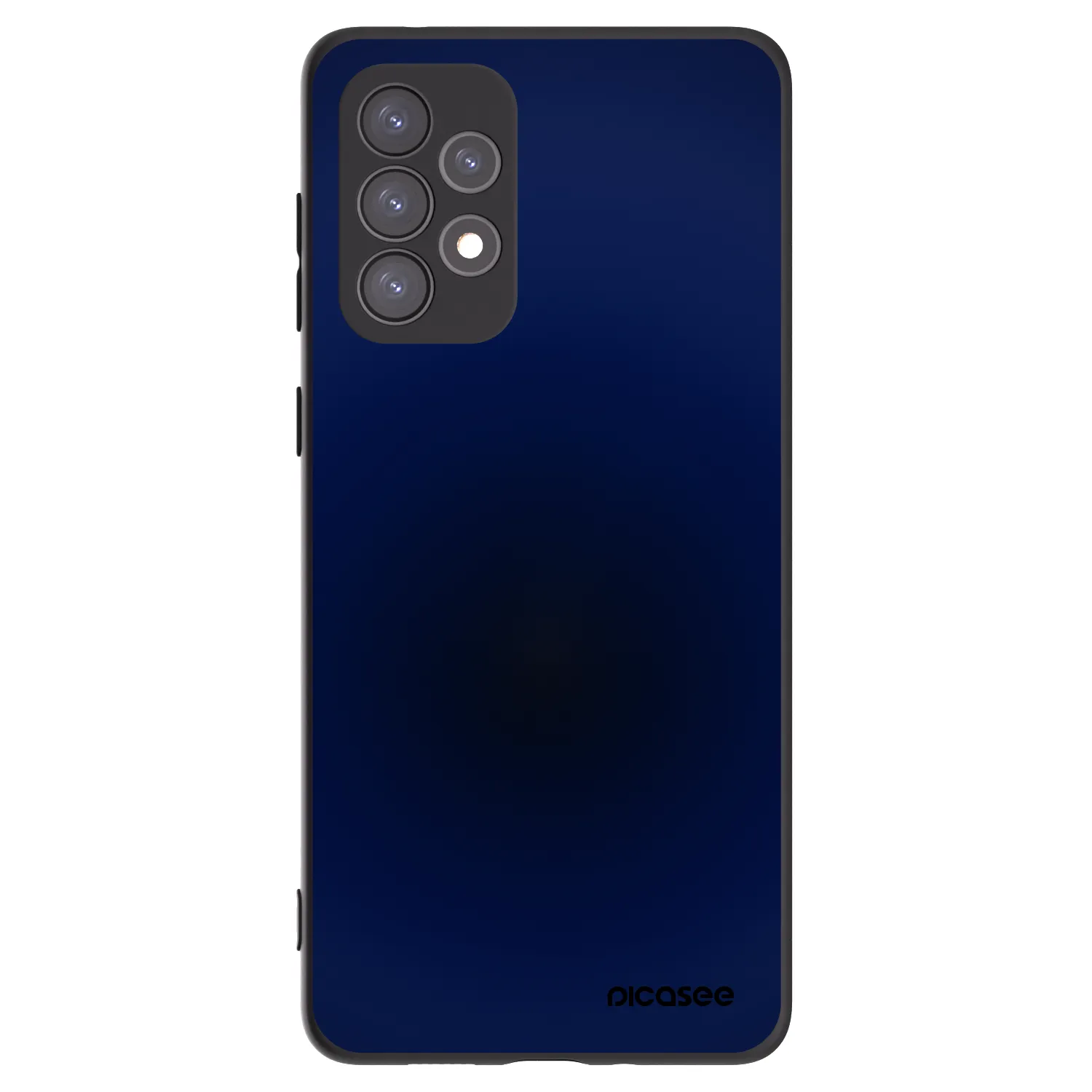 Picasee Samsung Galaxy A73 5G Hülle - Schwarzes Silikon - Deep Ocean