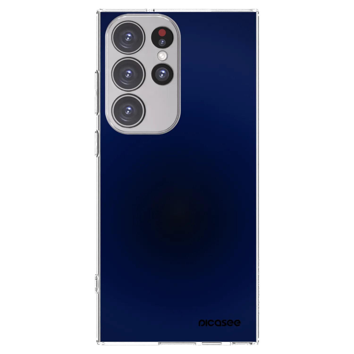 Picasee Samsung Galaxy S23 Ultra 5G Hülle - Transparentes Silikon - Deep Ocean