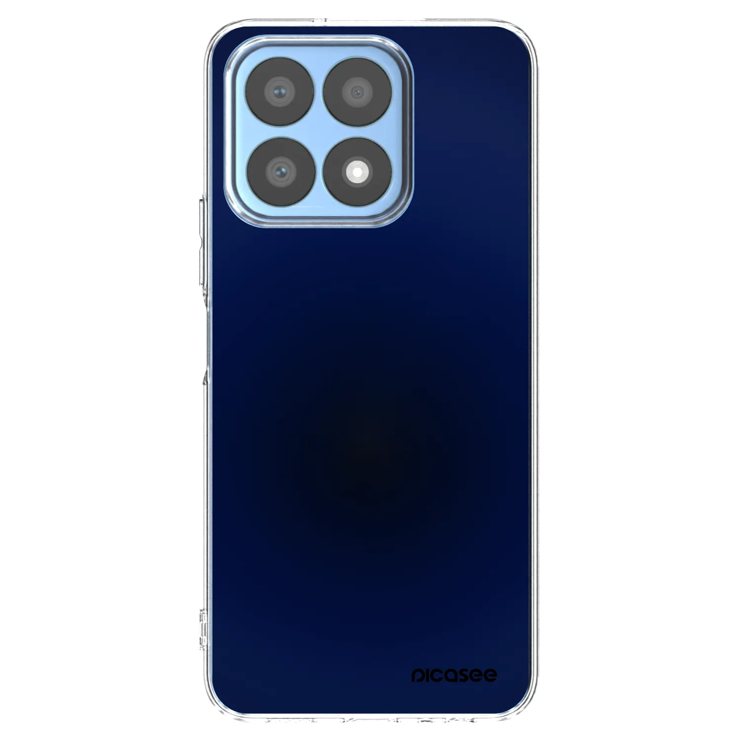 Picasee Honor X8a Hülle - Transparentes Silikon - Deep Ocean