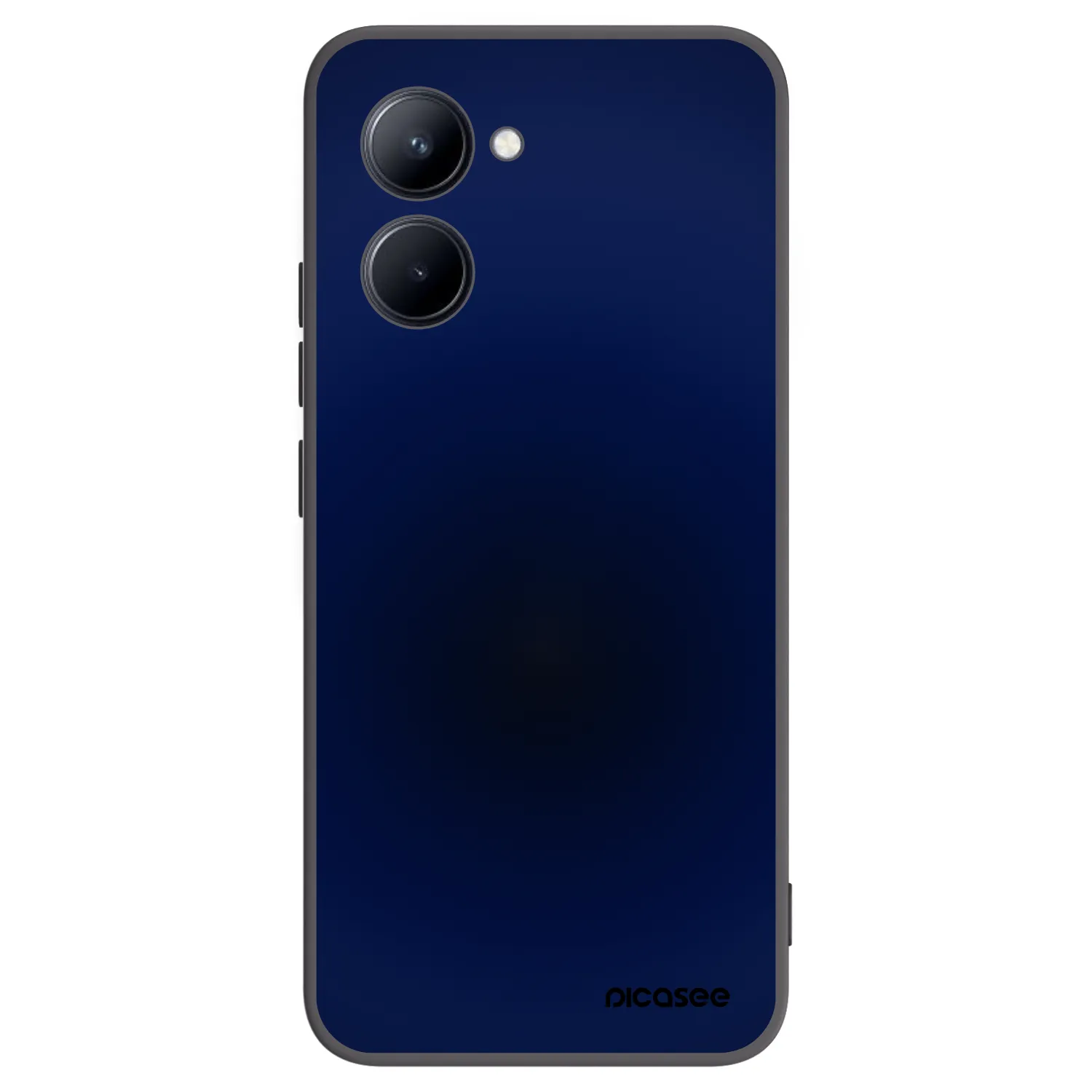 Picasee Realme C33 (2023) Hülle - Schwarzes Silikon - Deep Ocean