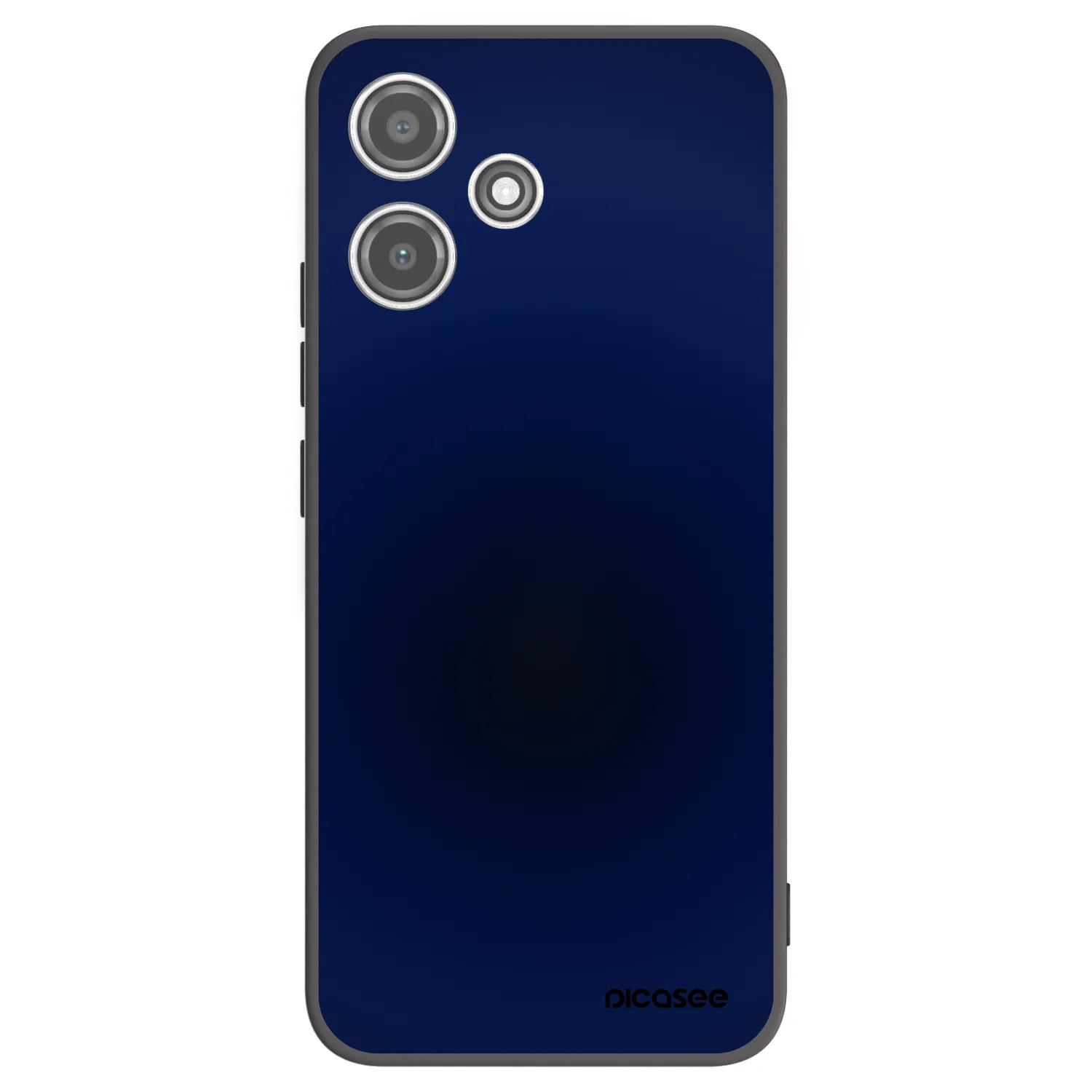 Picasee Xiaomi Redmi 12 5G Hülle - Schwarzes Silikon - Deep Ocean