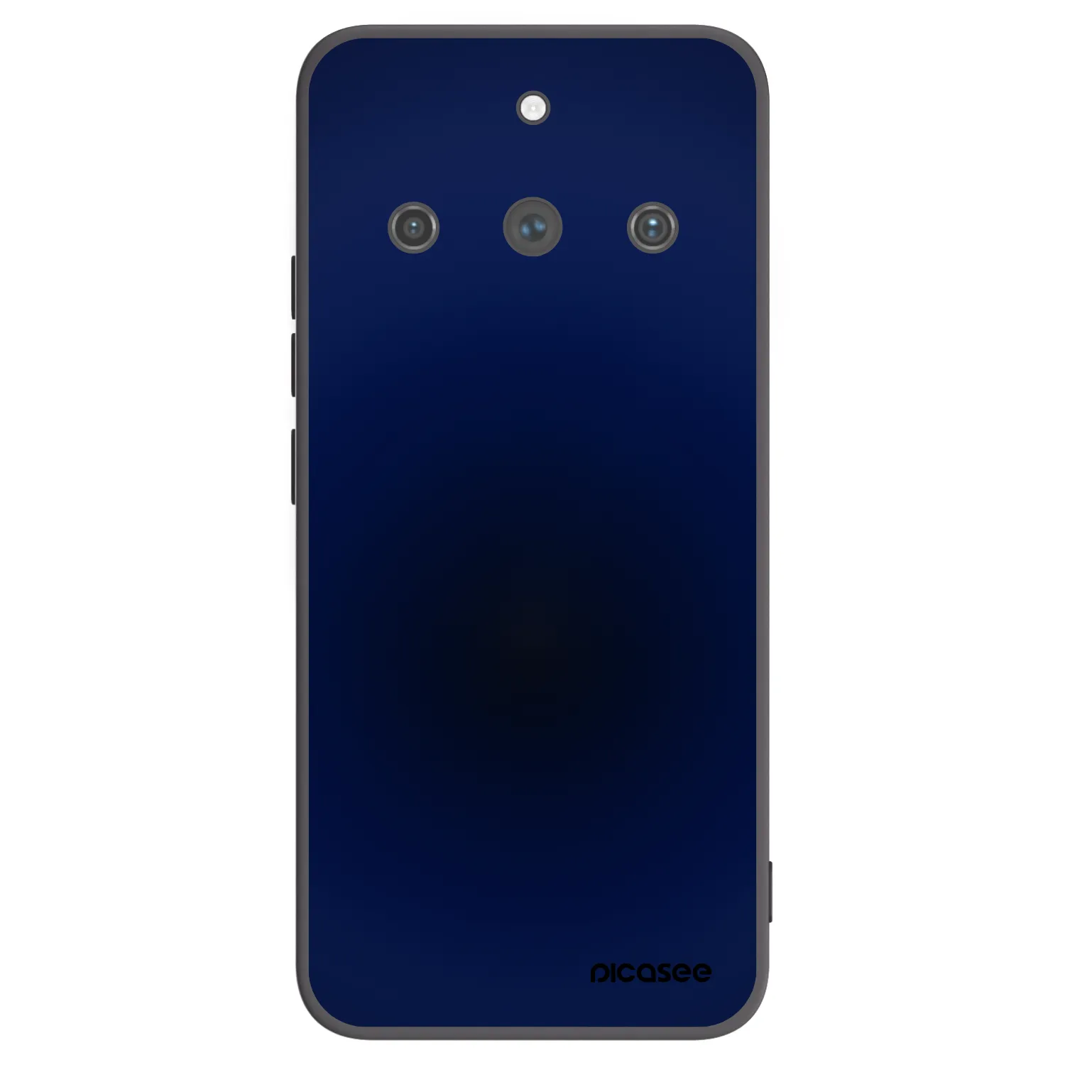 Picasee Realme 11 Pro+ Hülle - Schwarzes Silikon - Deep Ocean
