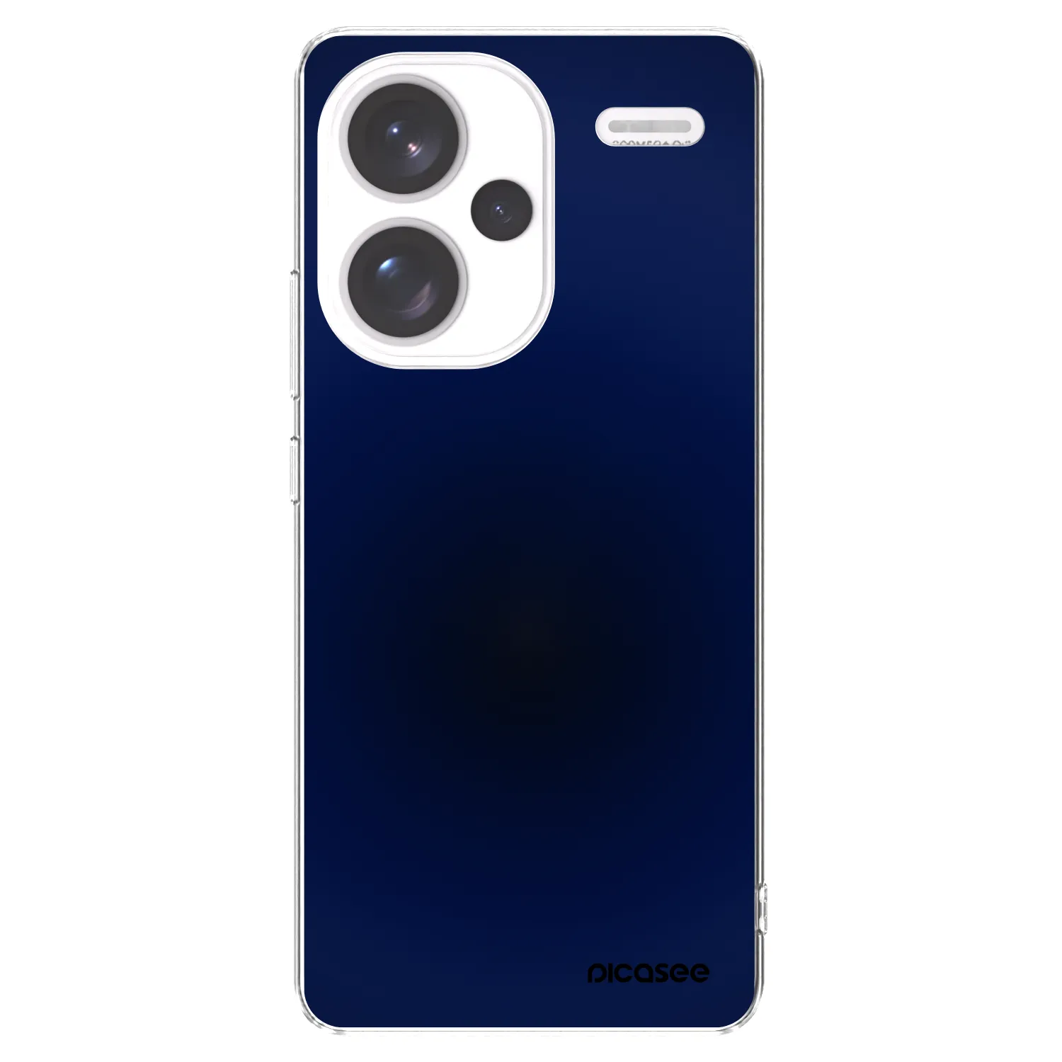 Picasee Xiaomi Redmi Note 13 Pro+ 5G Hülle - Transparentes Silikon - Deep Ocean