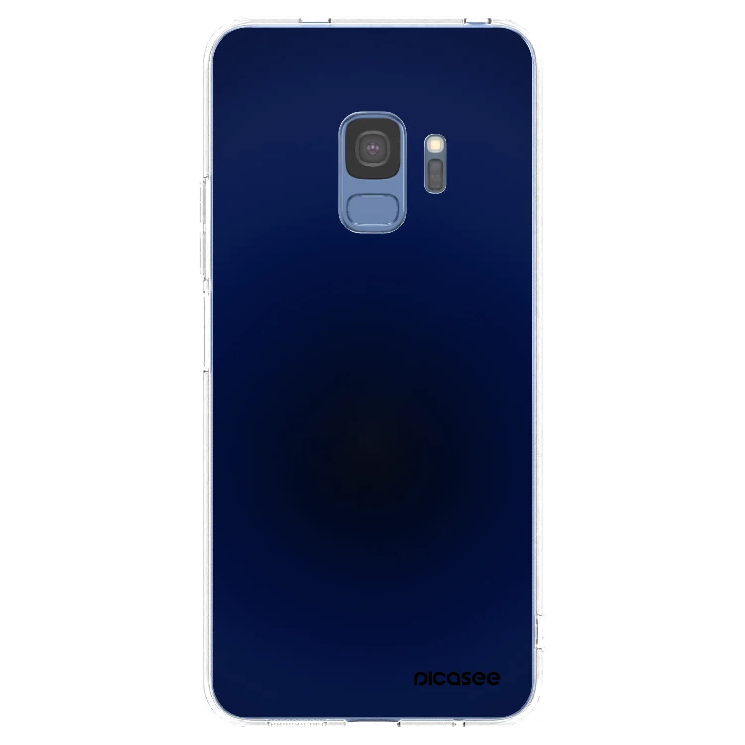 Picasee Samsung Galaxy S9 G960F Hülle - Transparentes Silikon - Deep Ocean