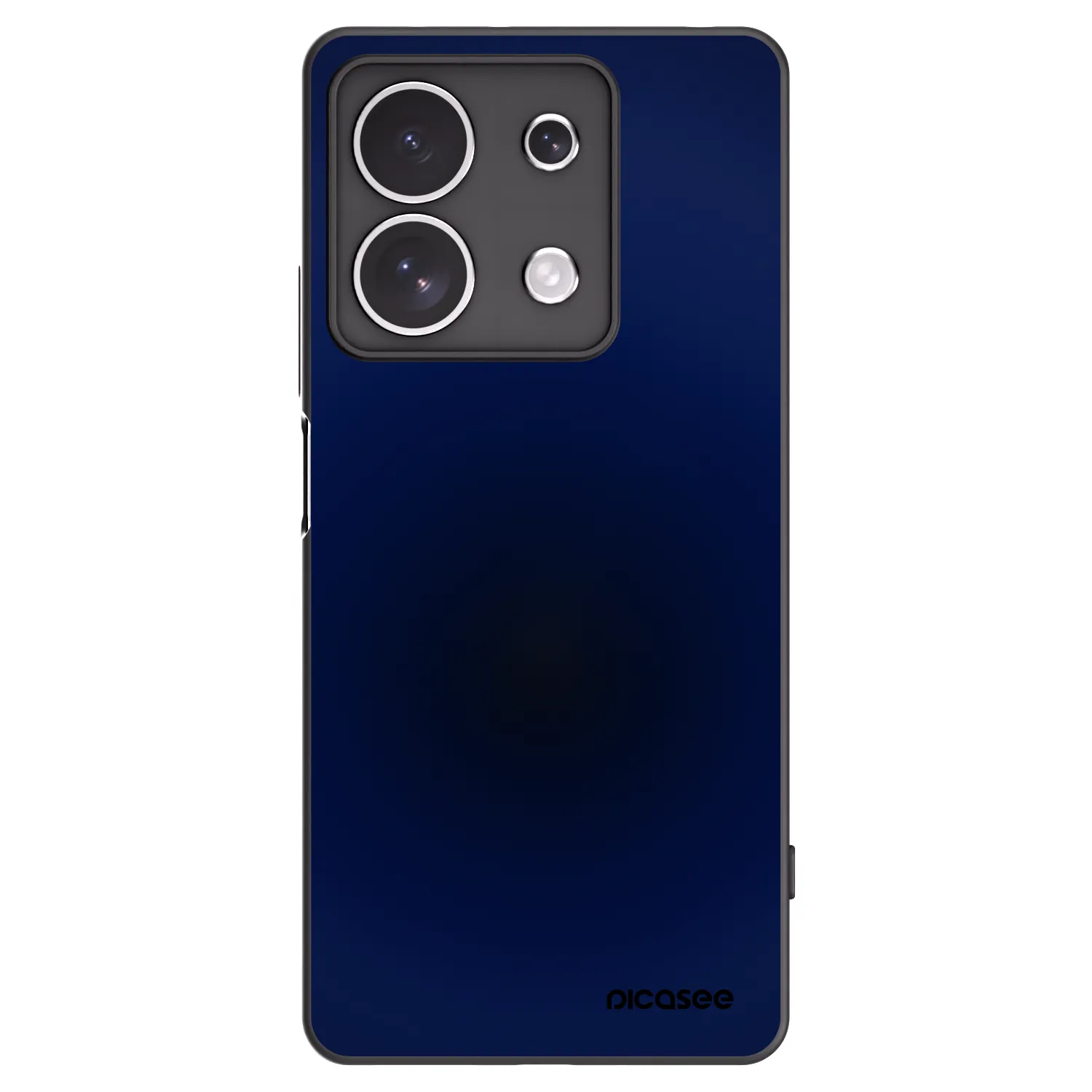 Picasee Xiaomi Redmi Note 13 4G Hülle - Schwarzes Silikon - Deep Ocean