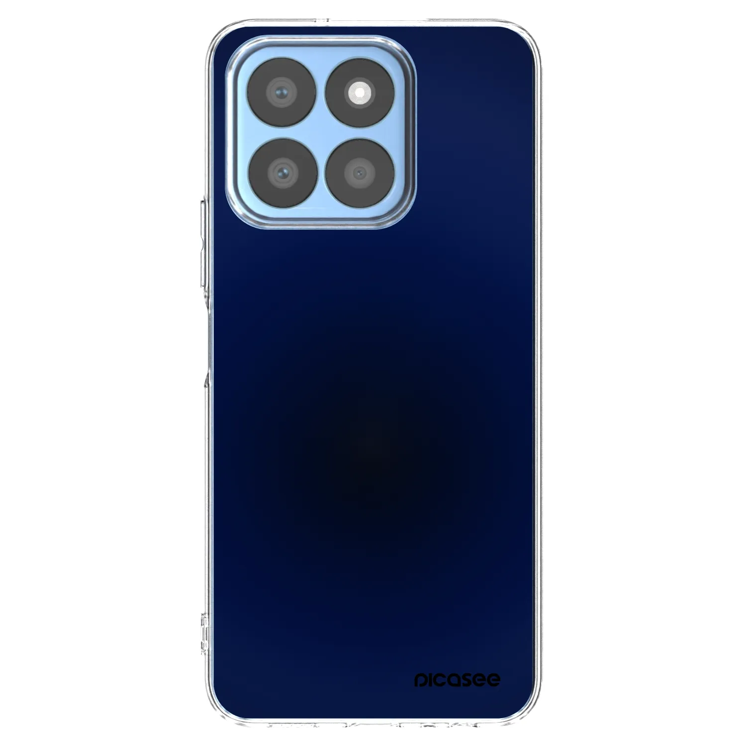 Picasee Honor X8b Hülle - Transparentes Silikon - Deep Ocean