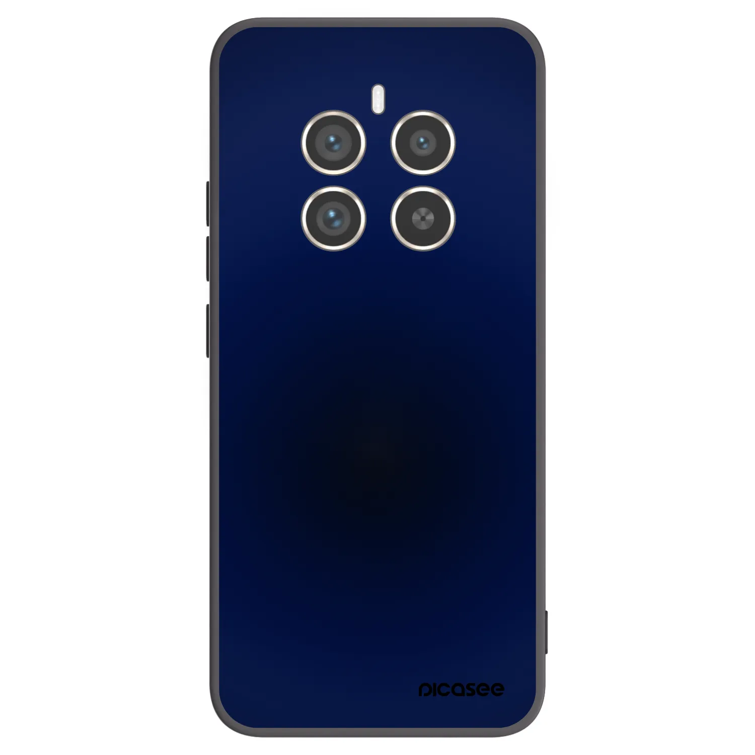 Picasee Realme 12 Pro 5G Hülle - Schwarzes Silikon - Deep Ocean