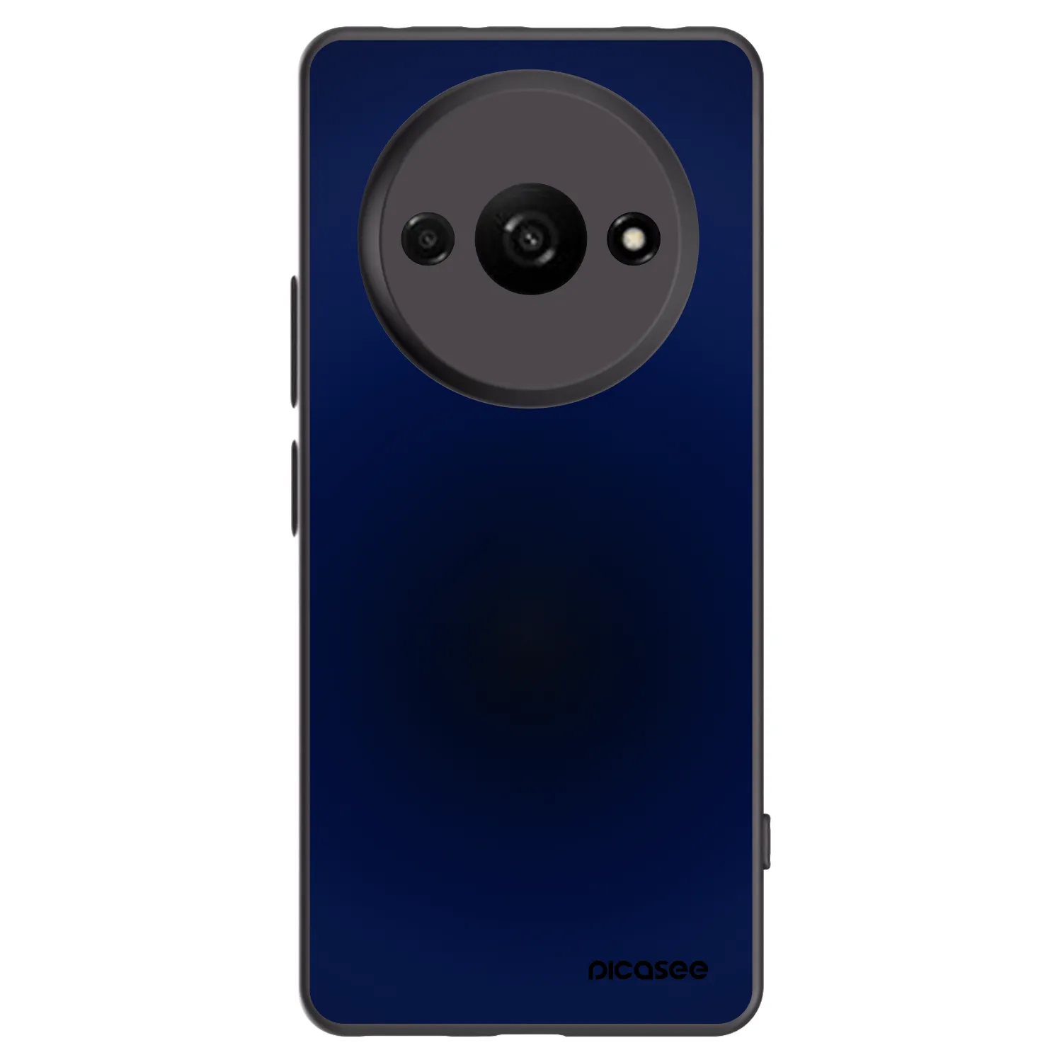 Picasee Xiaomi Redmi A3 Hülle - Schwarzes Silikon - Deep Ocean