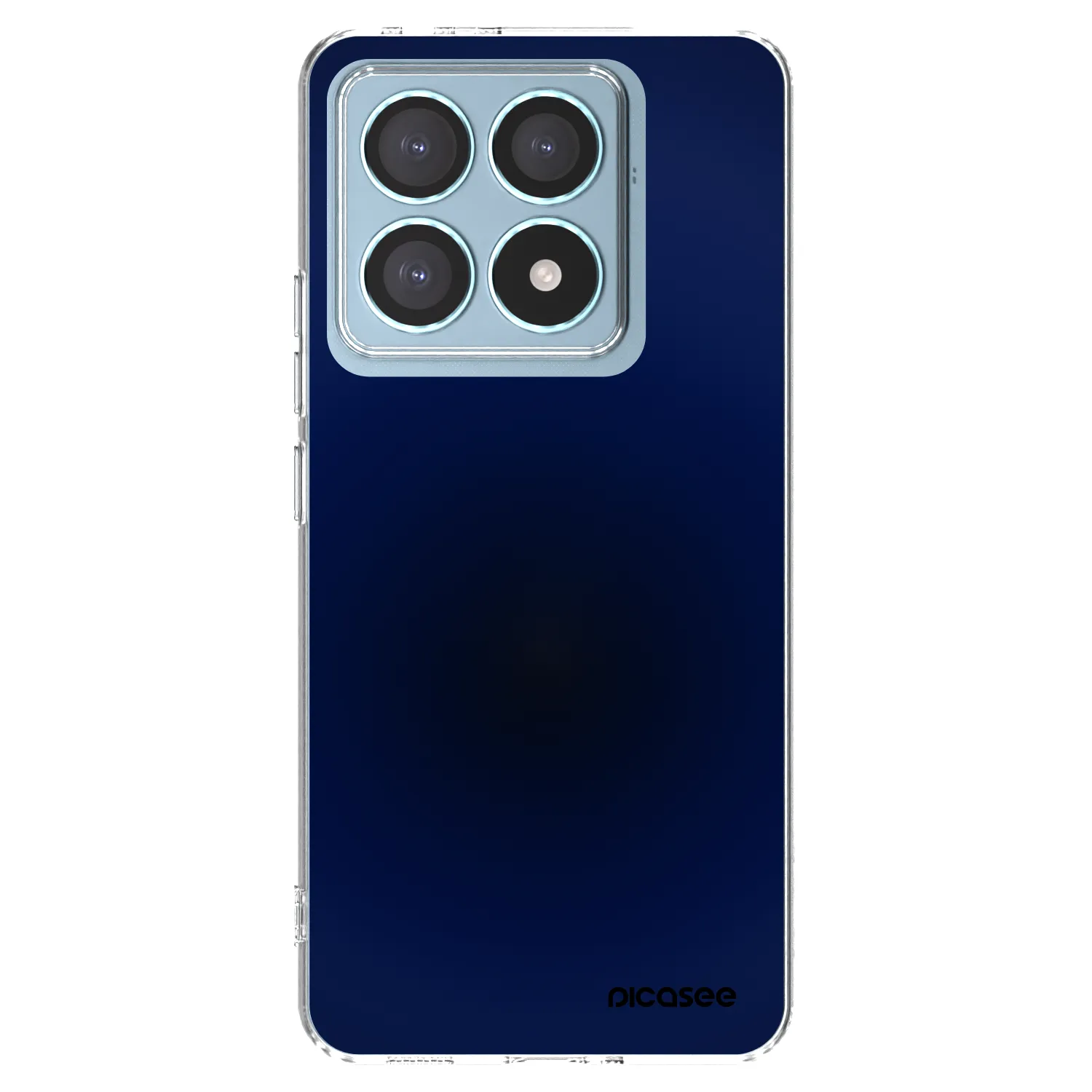 Picasee Xiaomi 14T Pro Hülle - Transparentes Silikon - Deep Ocean