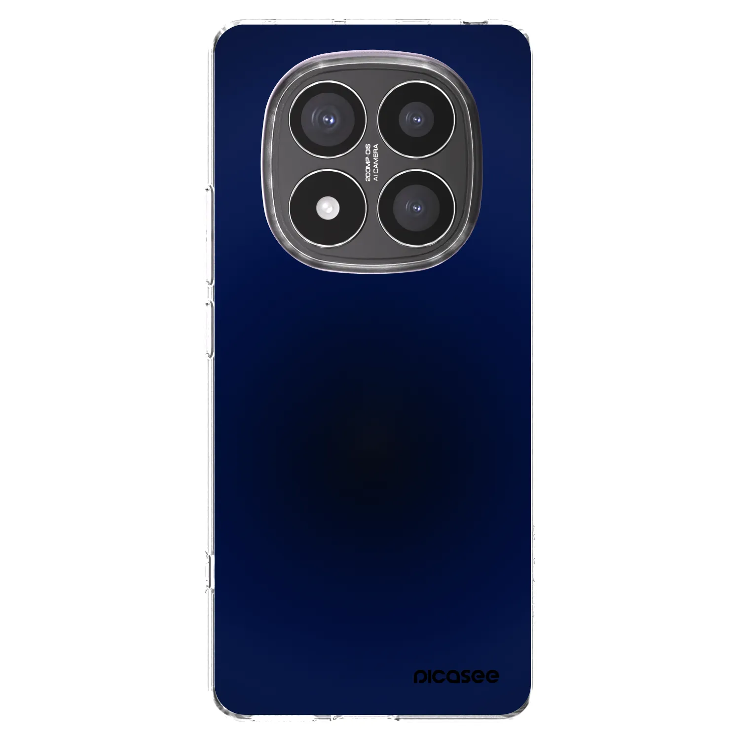 Picasee Xiaomi Redmi Note 14 Pro+ 5G Hülle - Transparentes Silikon - Deep Ocean