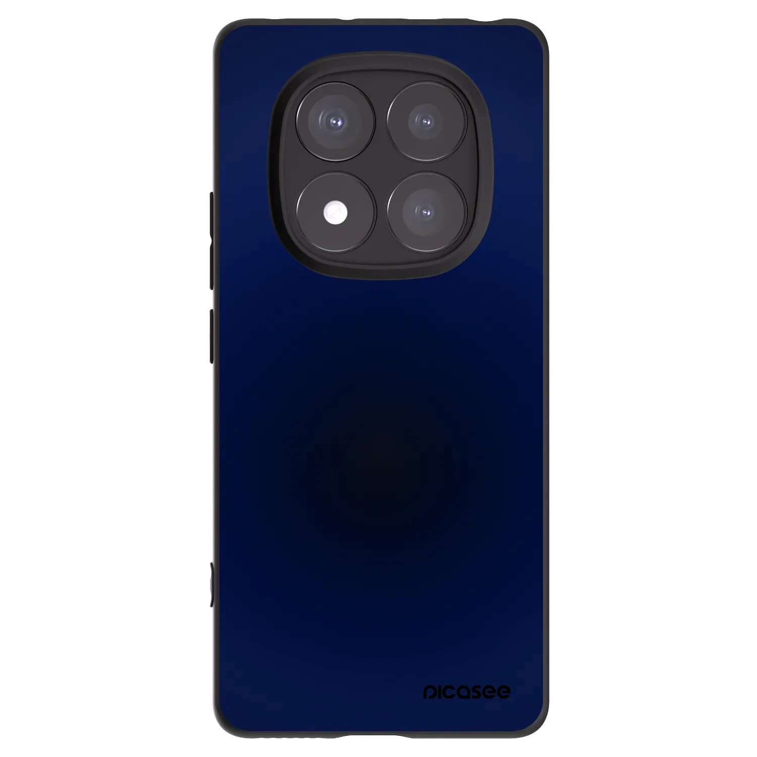 Picasee Xiaomi Redmi Note 14 Pro 5G Hülle - Schwarzes Silikon - Deep Ocean