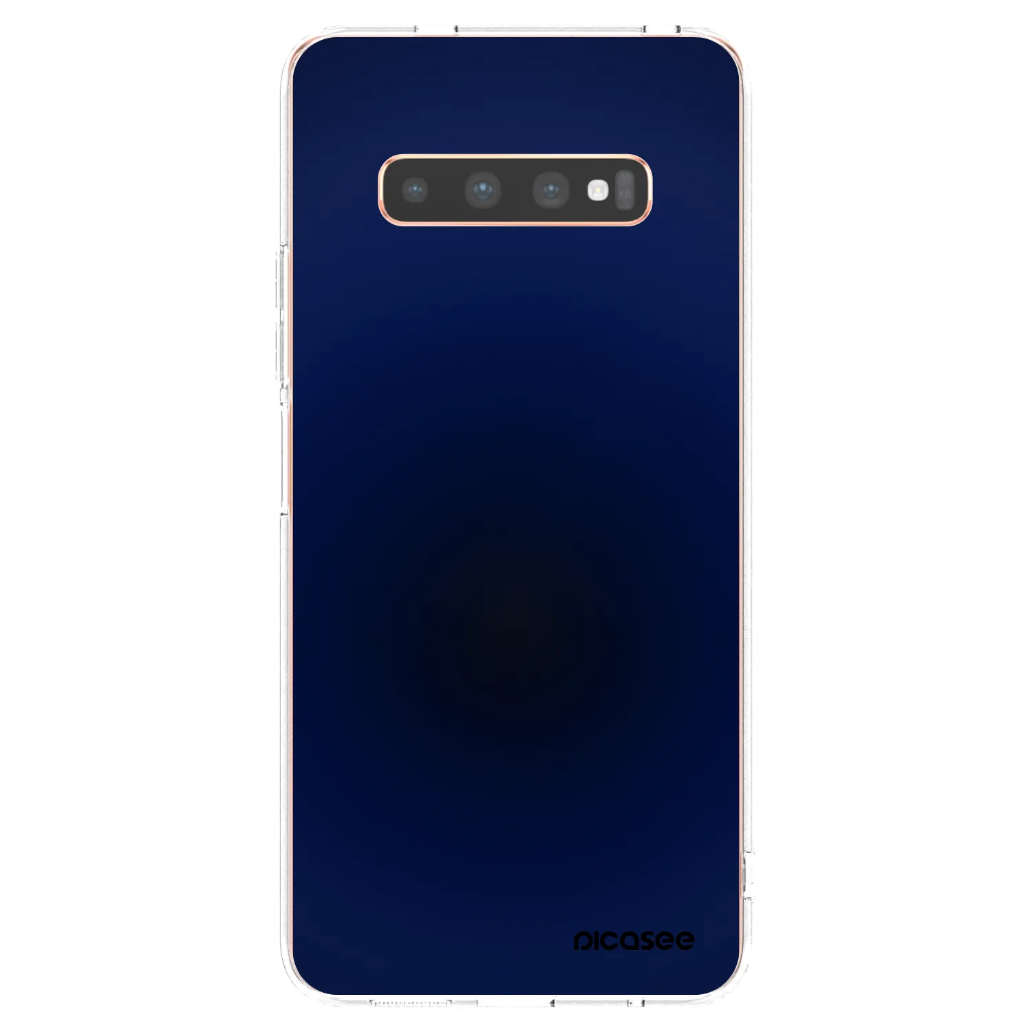 Picasee Samsung Galaxy S10 Plus G975 Hülle - Transparentes Silikon - Deep Ocean