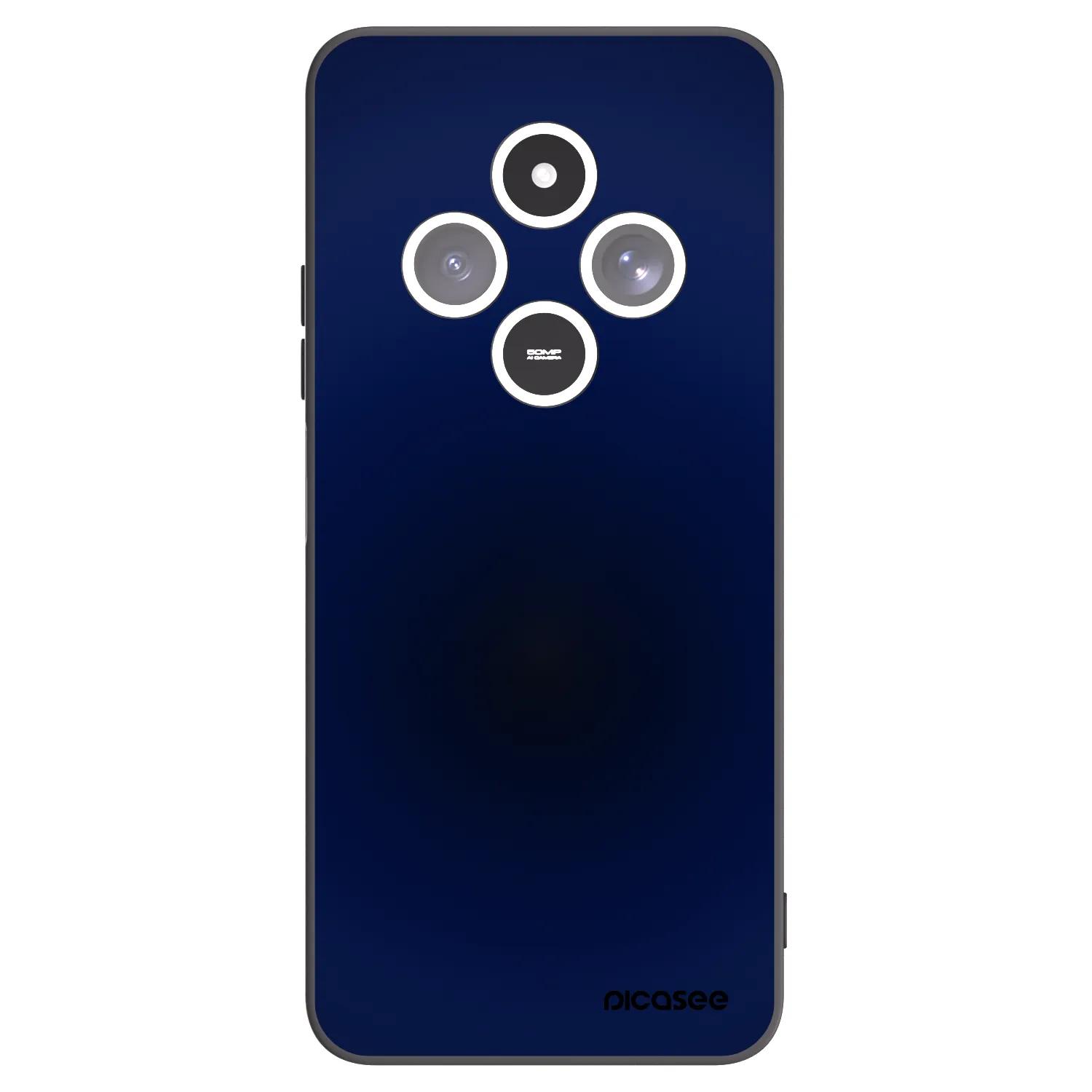 Picasee Xiaomi Redmi 14C Hülle - Schwarzes Silikon - Deep Ocean