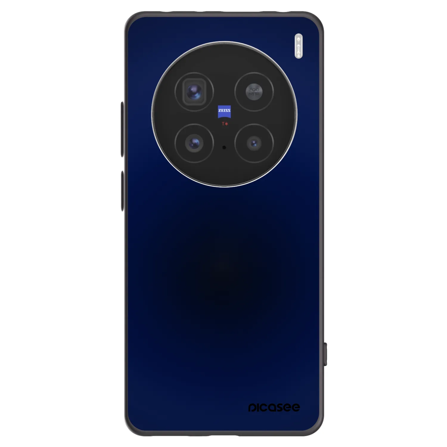 Picasee Vivo X200 Pro Hülle - Schwarzes Silikon - Deep Ocean