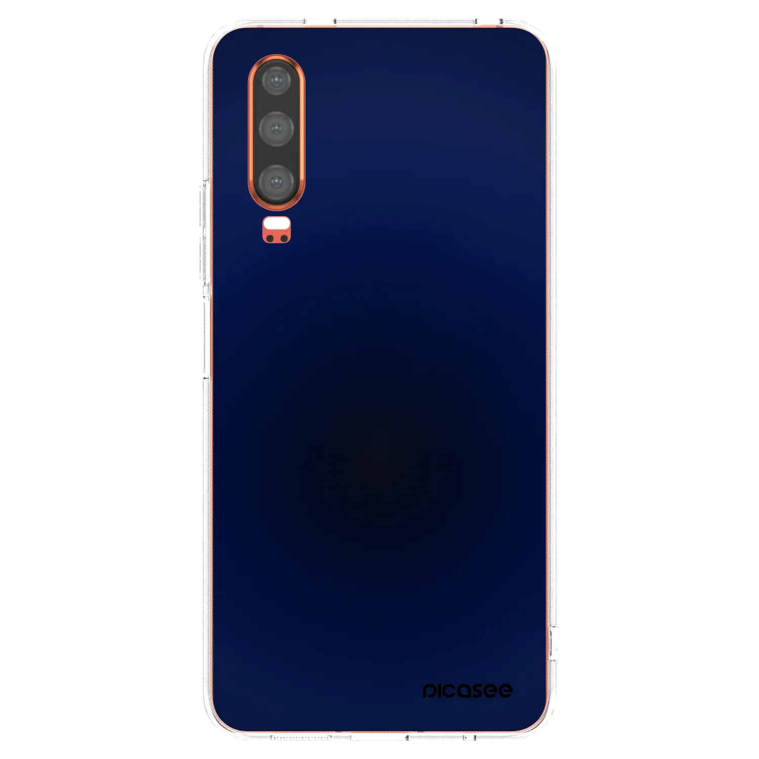 Picasee Huawei P30 Hülle - Transparentes Silikon - Deep Ocean