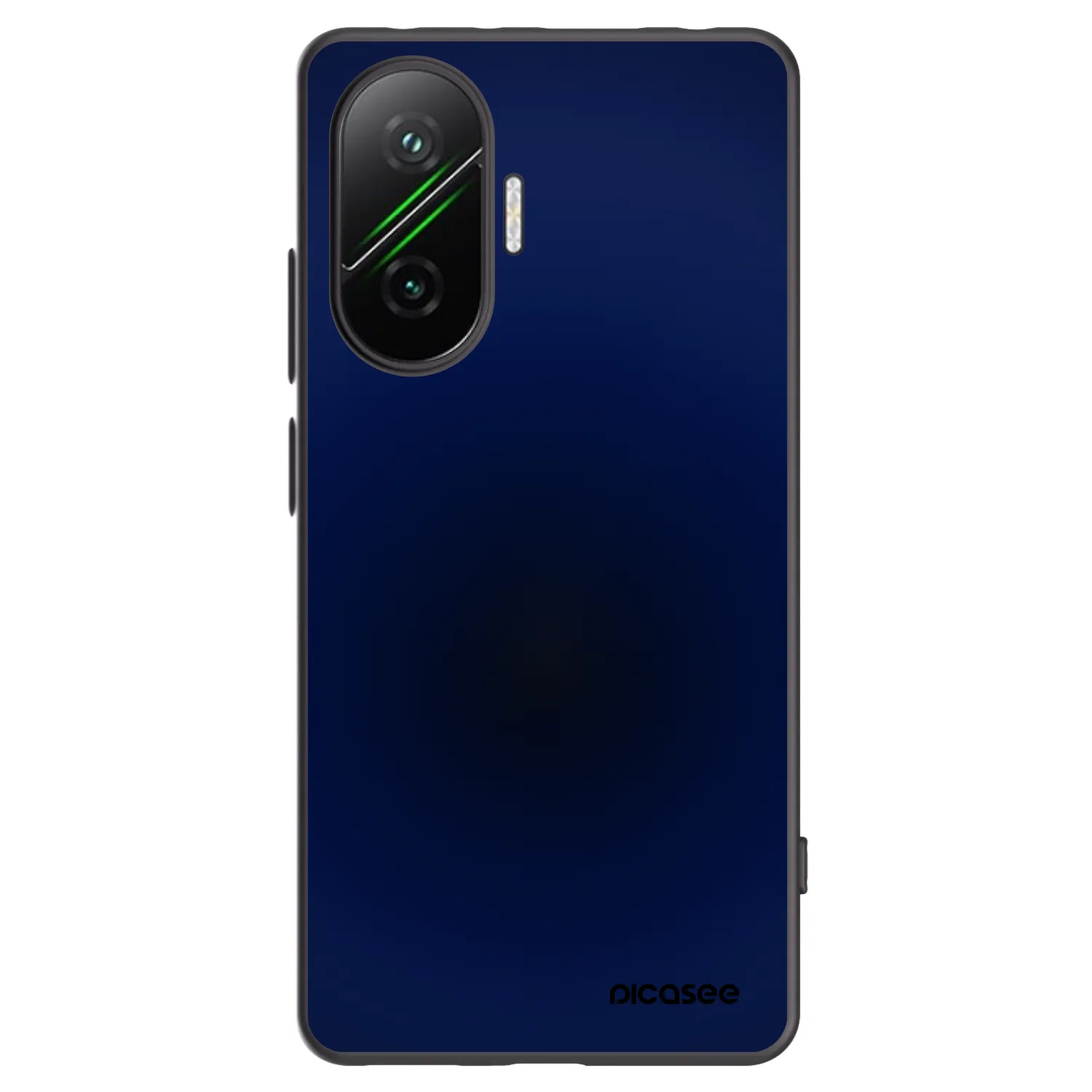 Picasee Xiaomi Poco F7 5G Hülle - Schwarzes Silikon - Deep Ocean