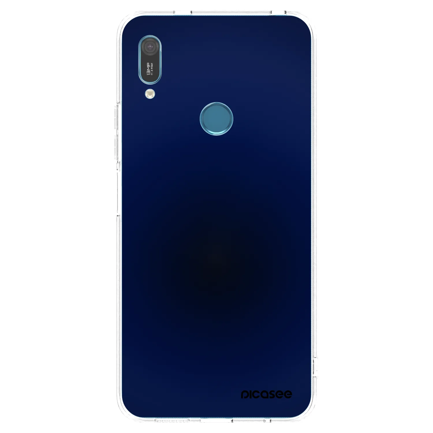 Picasee Huawei Y6 2019 Hülle - Transparentes Silikon - Deep Ocean