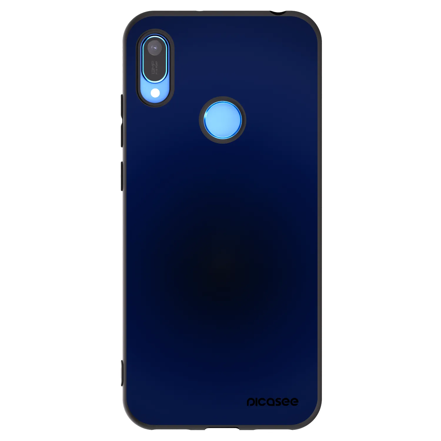 Picasee Huawei Y6 2019 Hülle - Schwarzes Silikon - Deep Ocean