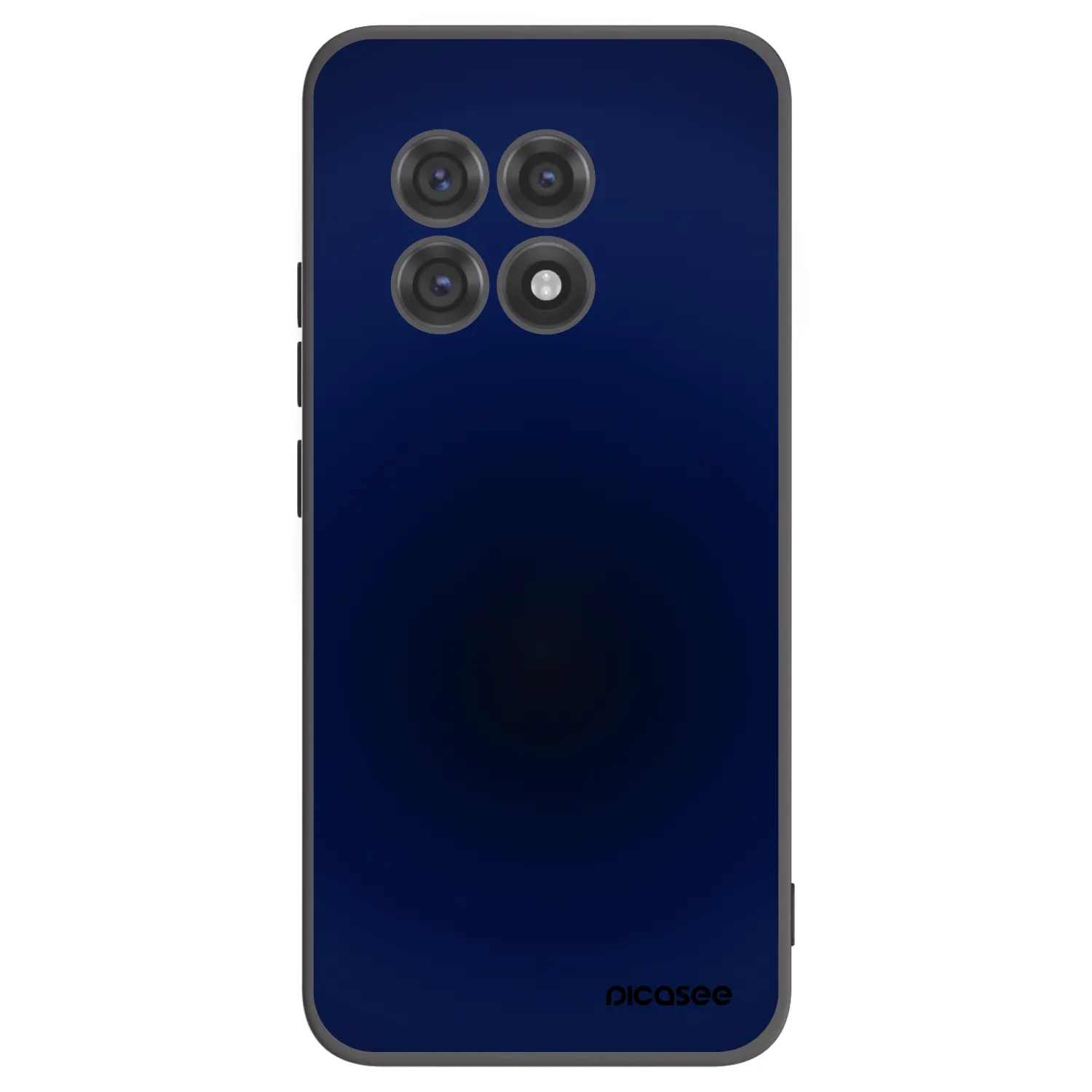 Picasee OnePlus 13R 5G Hülle - Schwarzes Silikon - Deep Ocean