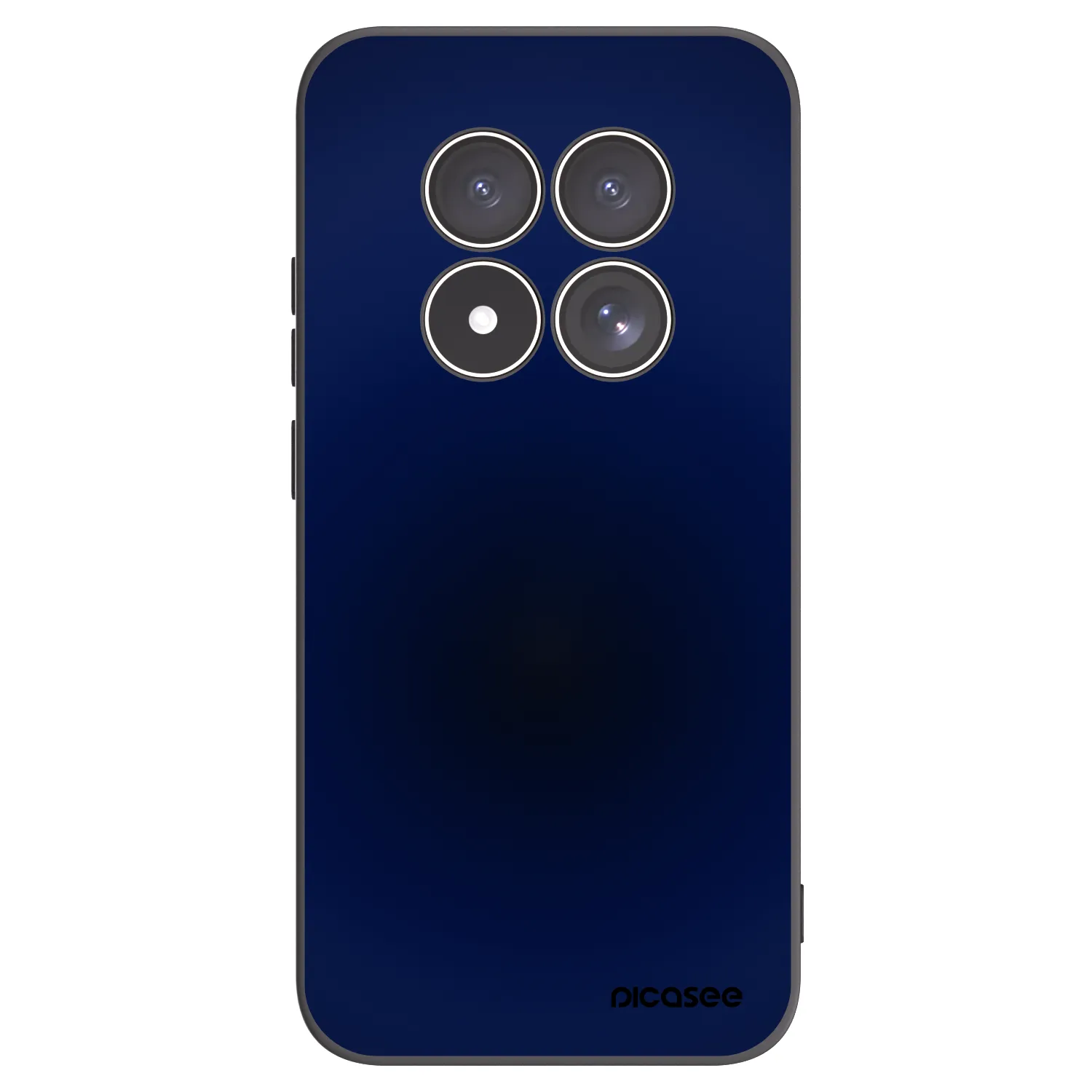 Picasee Xiaomi Redmi Note 15 Pro 4G Hülle - Schwarzes Silikon - Deep Ocean