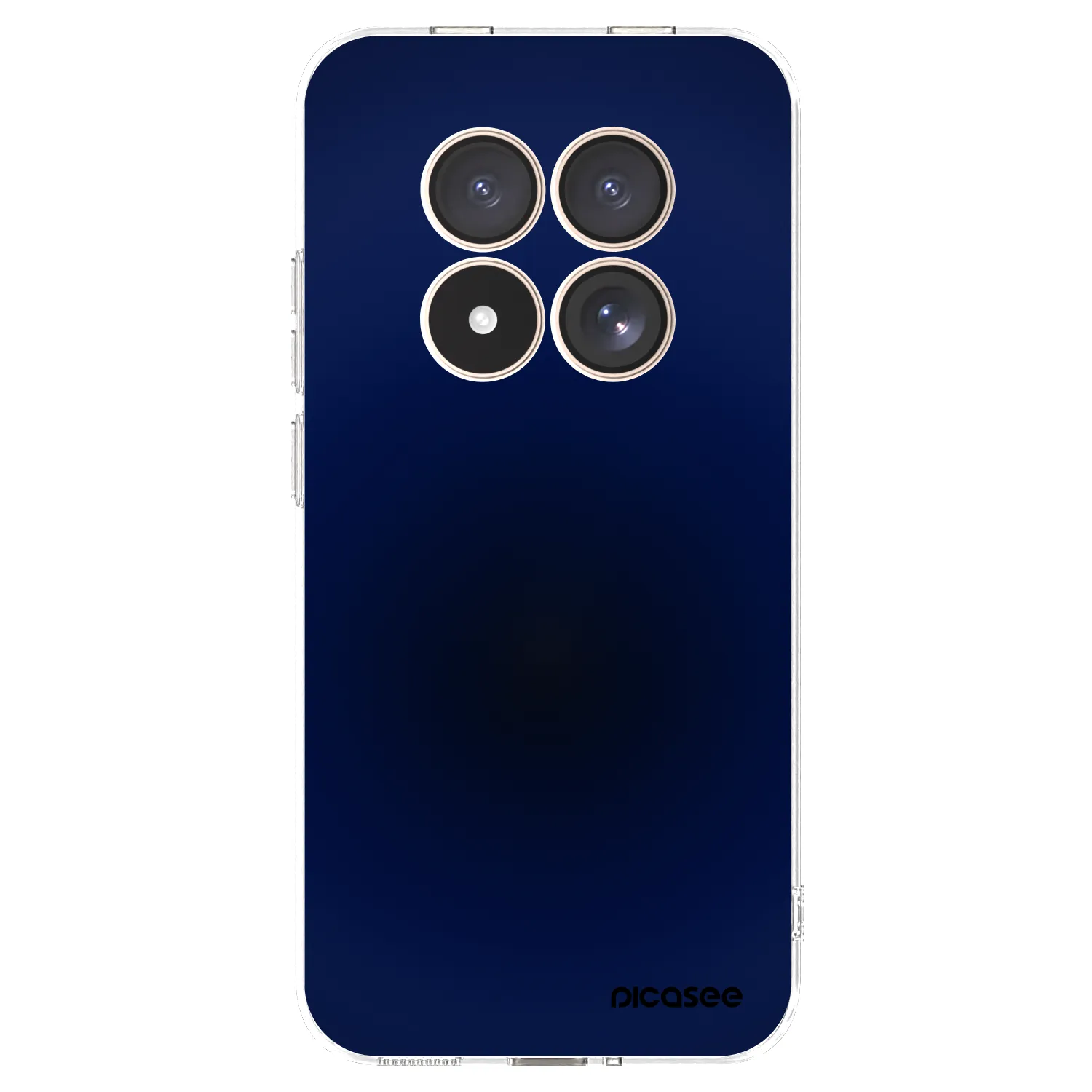 Picasee Xiaomi Redmi Note 15 Pro 4G Hülle - Transparentes Silikon - Deep Ocean