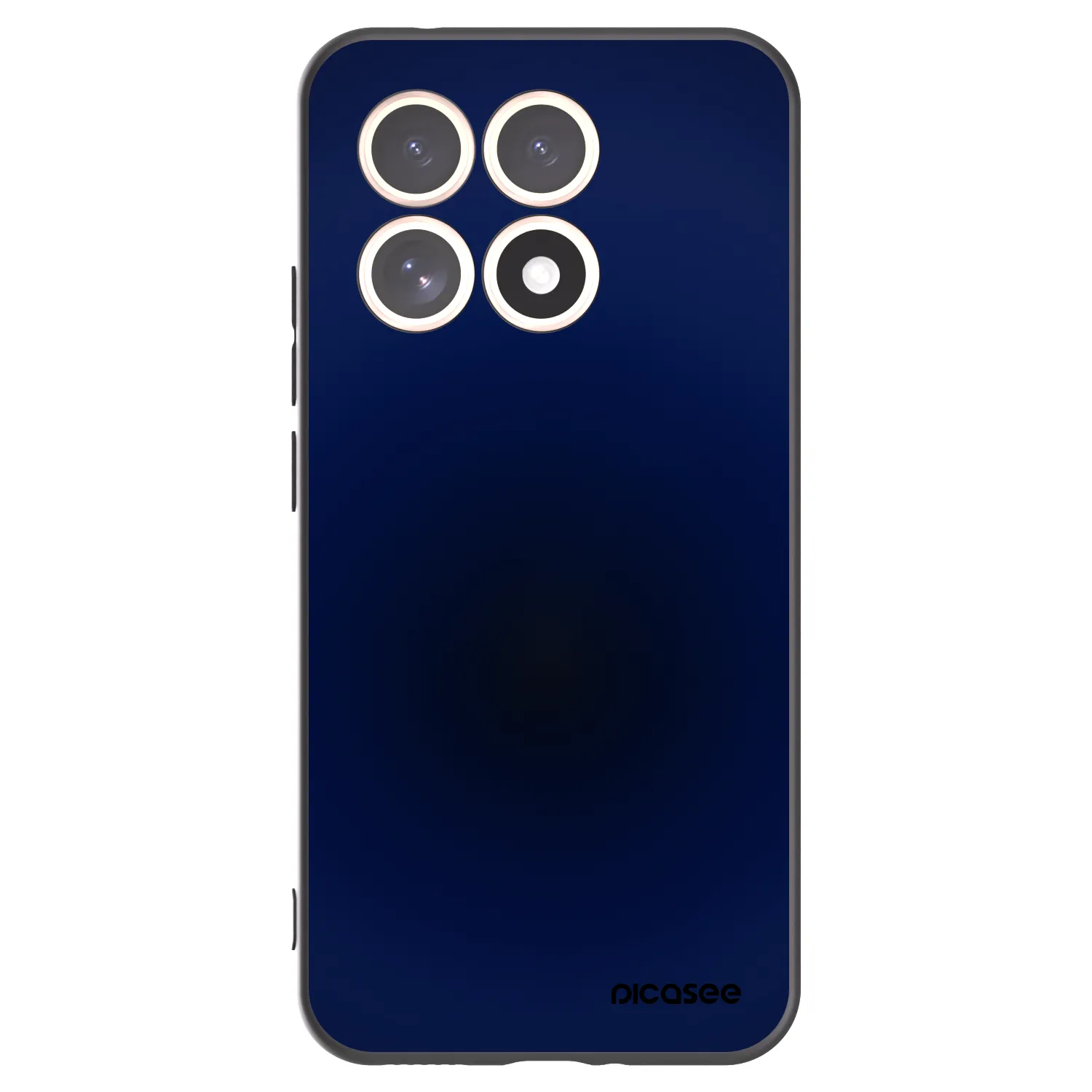 Picasee Xiaomi 15T Hülle - Schwarzes Silikon - Deep Ocean