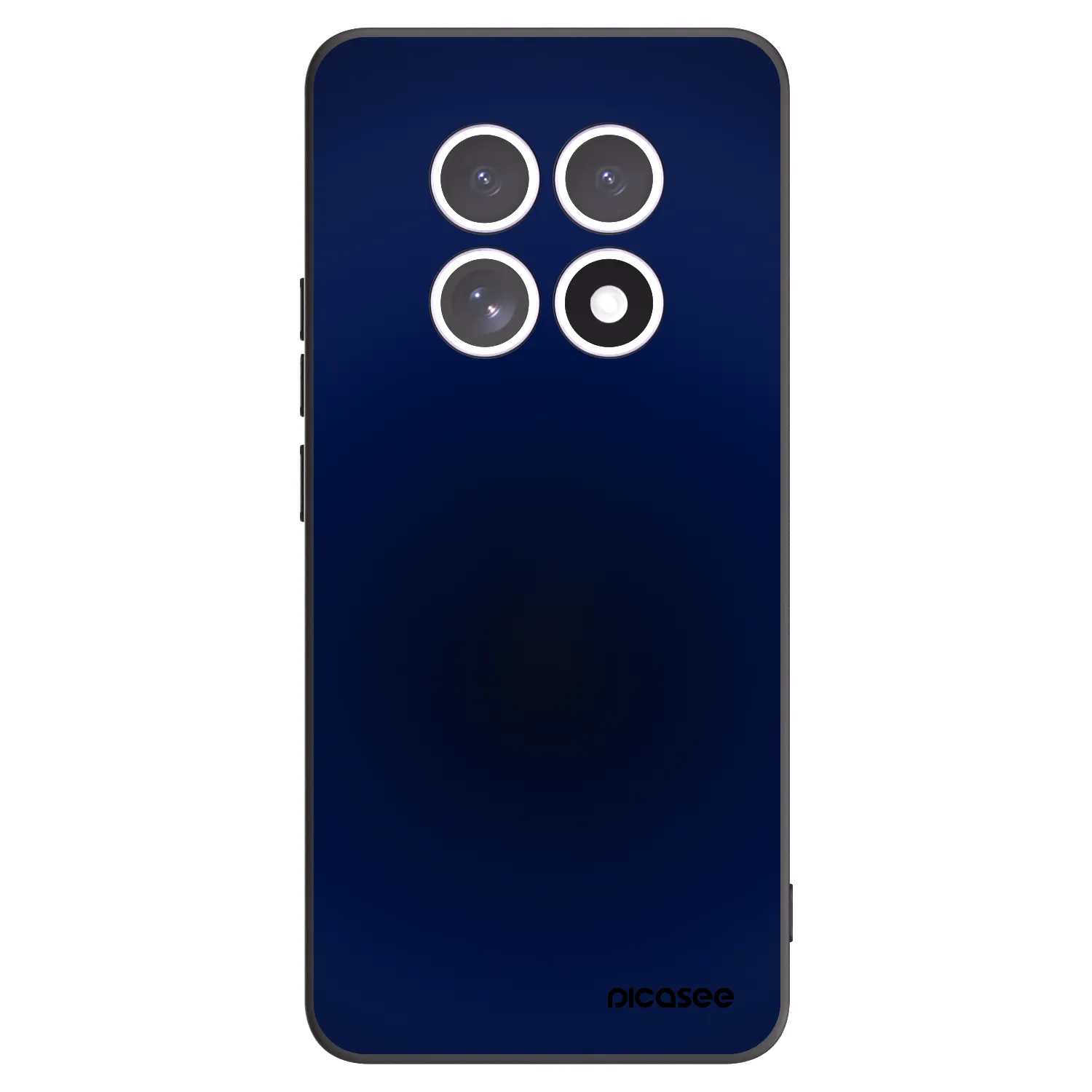 Picasee Xiaomi Redmi Note 15 Hülle - Schwarzes Silikon - Deep Ocean