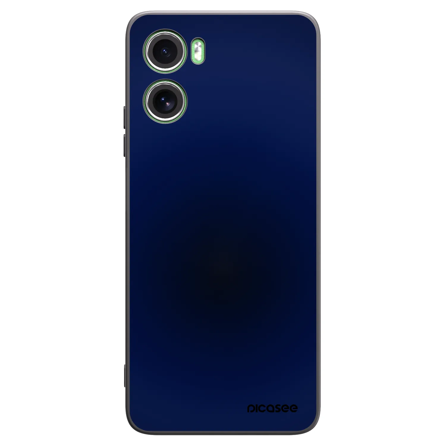 Picasee Motorola Moto G06 Hülle - Schwarzes Silikon - Deep Ocean
