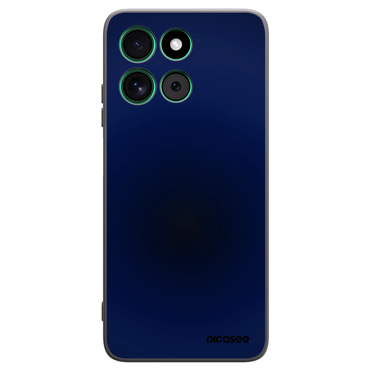 Picasee Motorola Moto G57 Power Hülle - Schwarzes Silikon - Deep Ocean