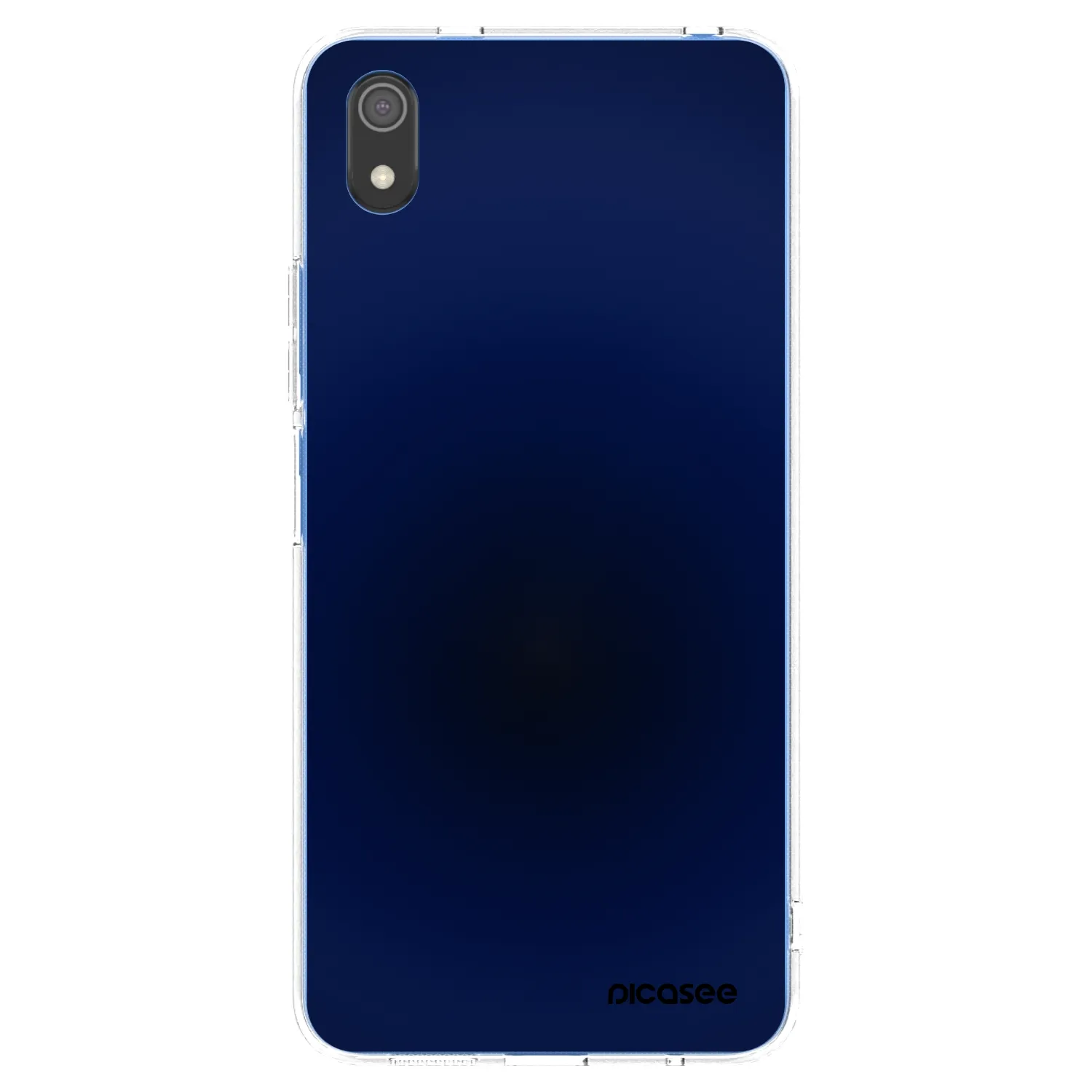Picasee Xiaomi Redmi 7A Hülle - Transparentes Silikon - Deep Ocean
