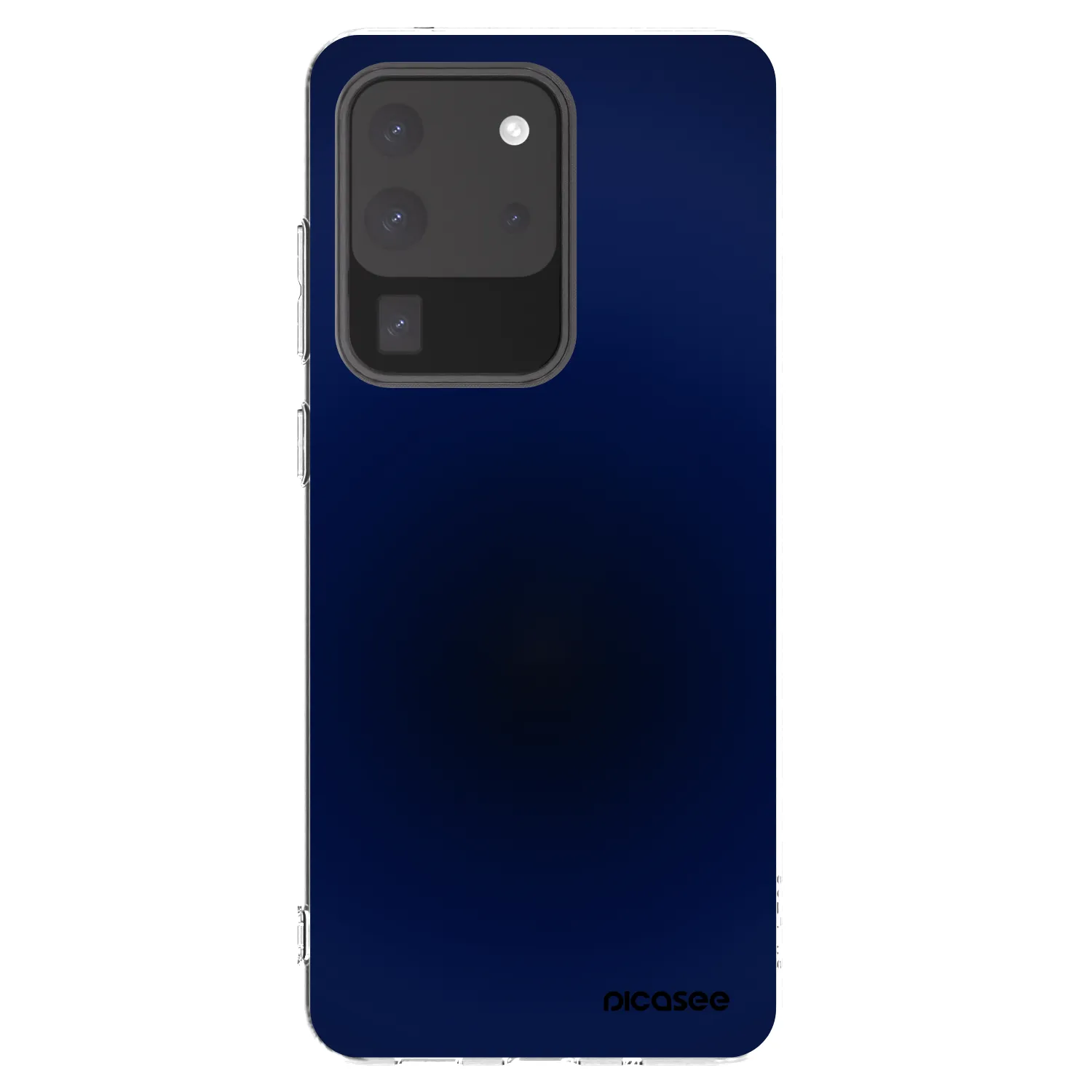 Picasee Samsung Galaxy S20 Ultra 5G G988F Hülle - Transparentes Silikon - Deep Ocean