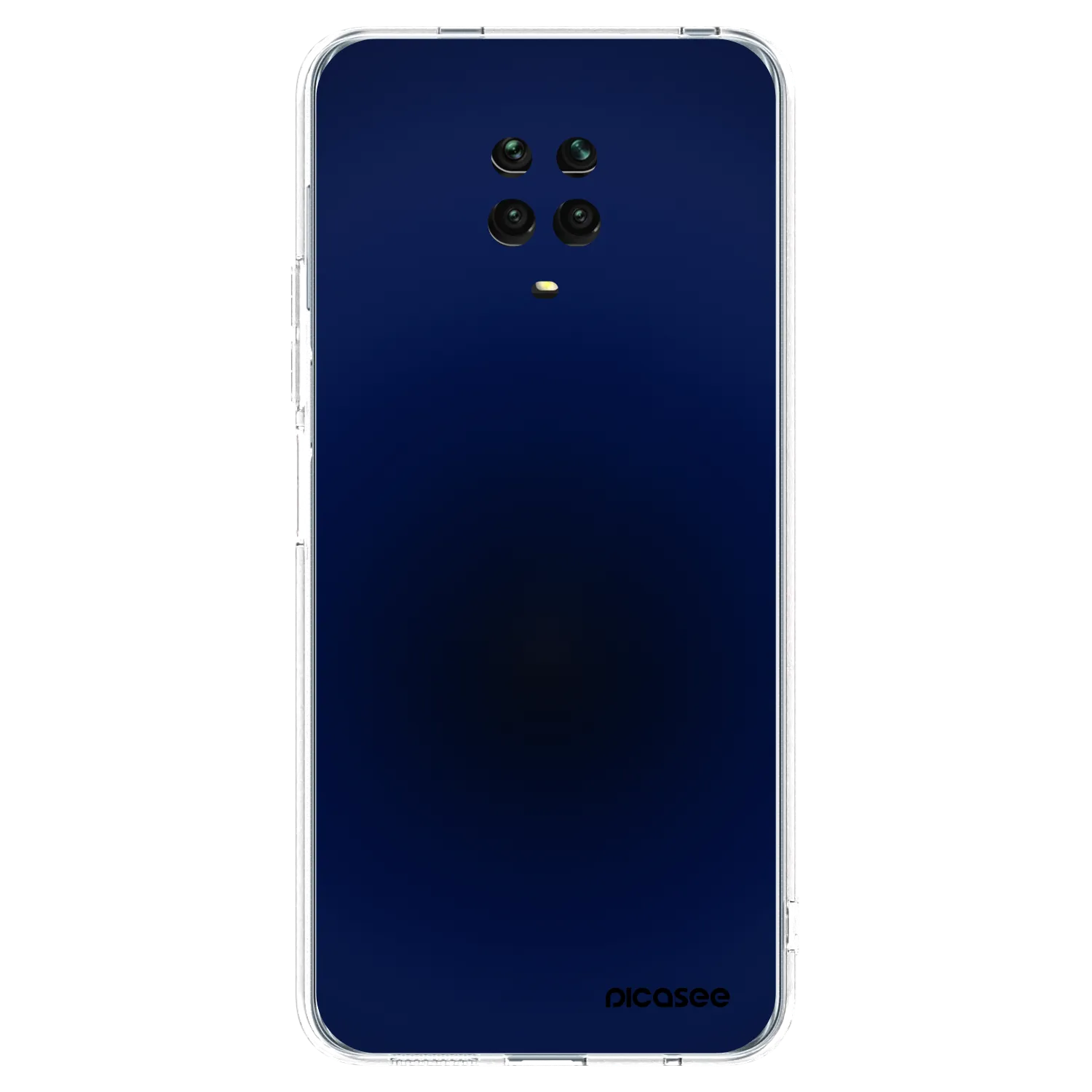 Picasee Xiaomi Redmi Note 9 Pro Hülle - Transparentes Silikon - Deep Ocean