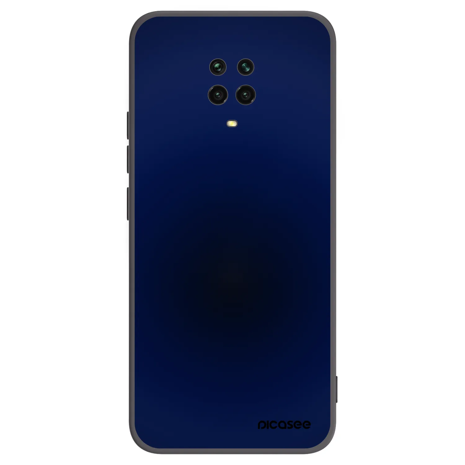 Picasee Xiaomi Redmi Note 9S Hülle - Schwarzes Silikon - Deep Ocean