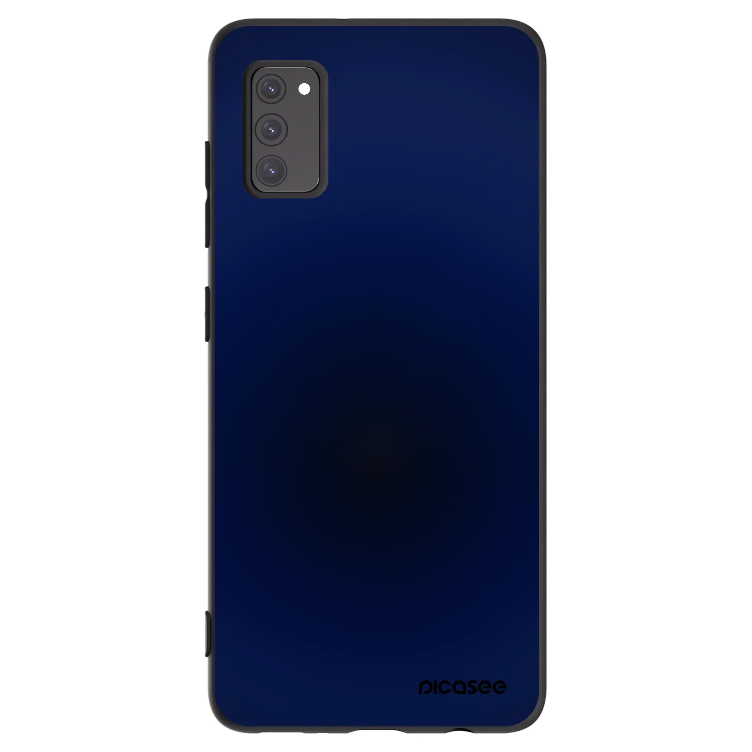 Picasee Samsung Galaxy A41 A415F Hülle - Schwarzes Silikon - Deep Ocean