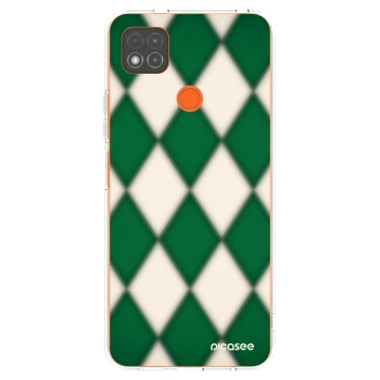 Picasee Xiaomi Redmi 9C Hülle - Transparentes Silikon - Emerald Diamond