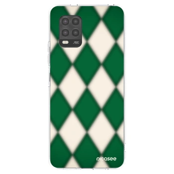 Picasee Xiaomi Mi 10 Lite Hülle - Transparentes Silikon - Emerald Diamond