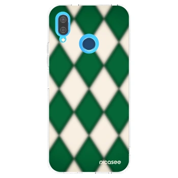 Picasee Huawei P20 Lite Hülle - Transparentes Silikon - Emerald Diamond