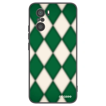 Picasee Xiaomi Poco F3 Hülle - Schwarzes Silikon - Emerald Diamond